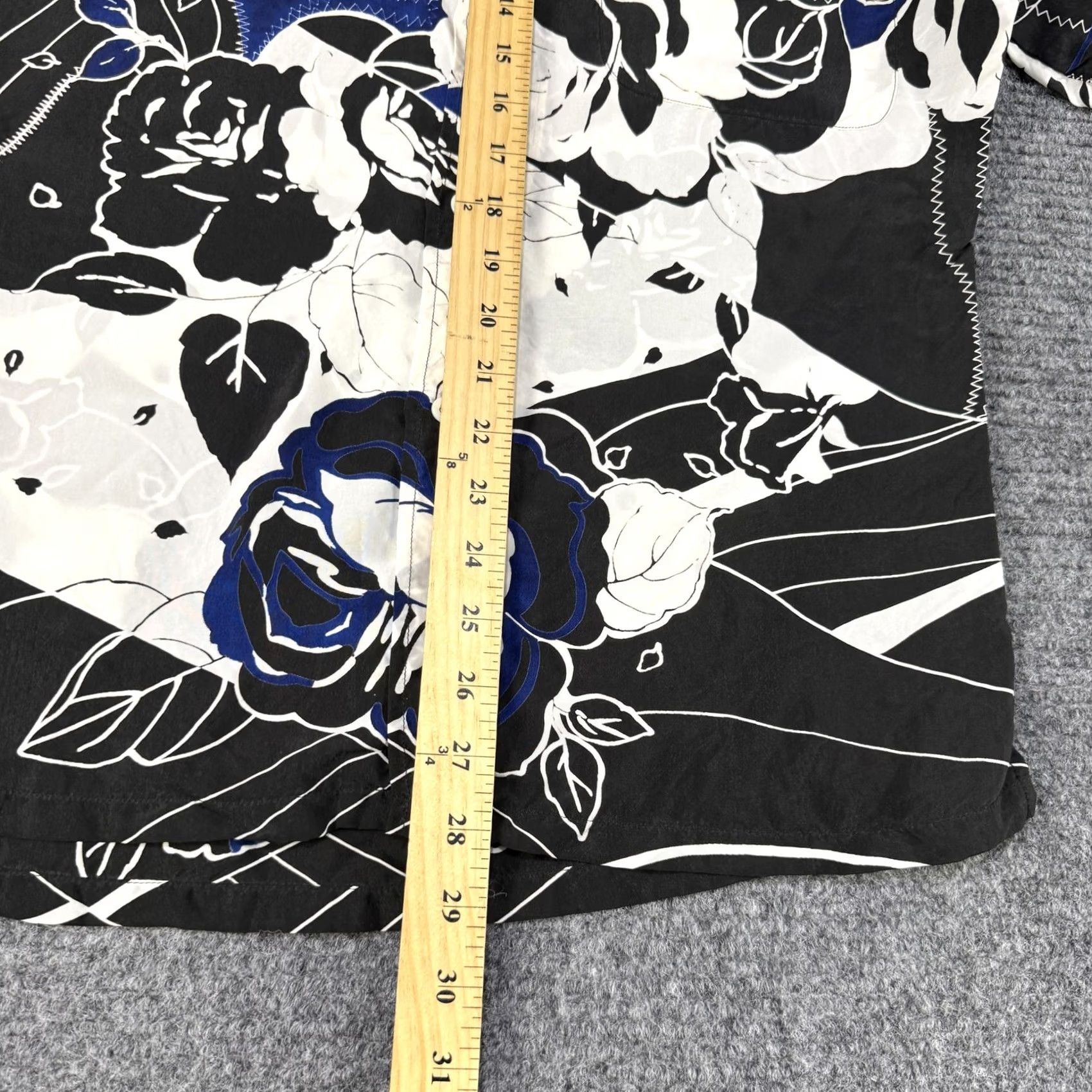 Brioni Brioni Shirt Mens Medium Floral Print Rayon Short Sleeve Button Up Size US M / EU 48-50 / 2 - 5 Thumbnail