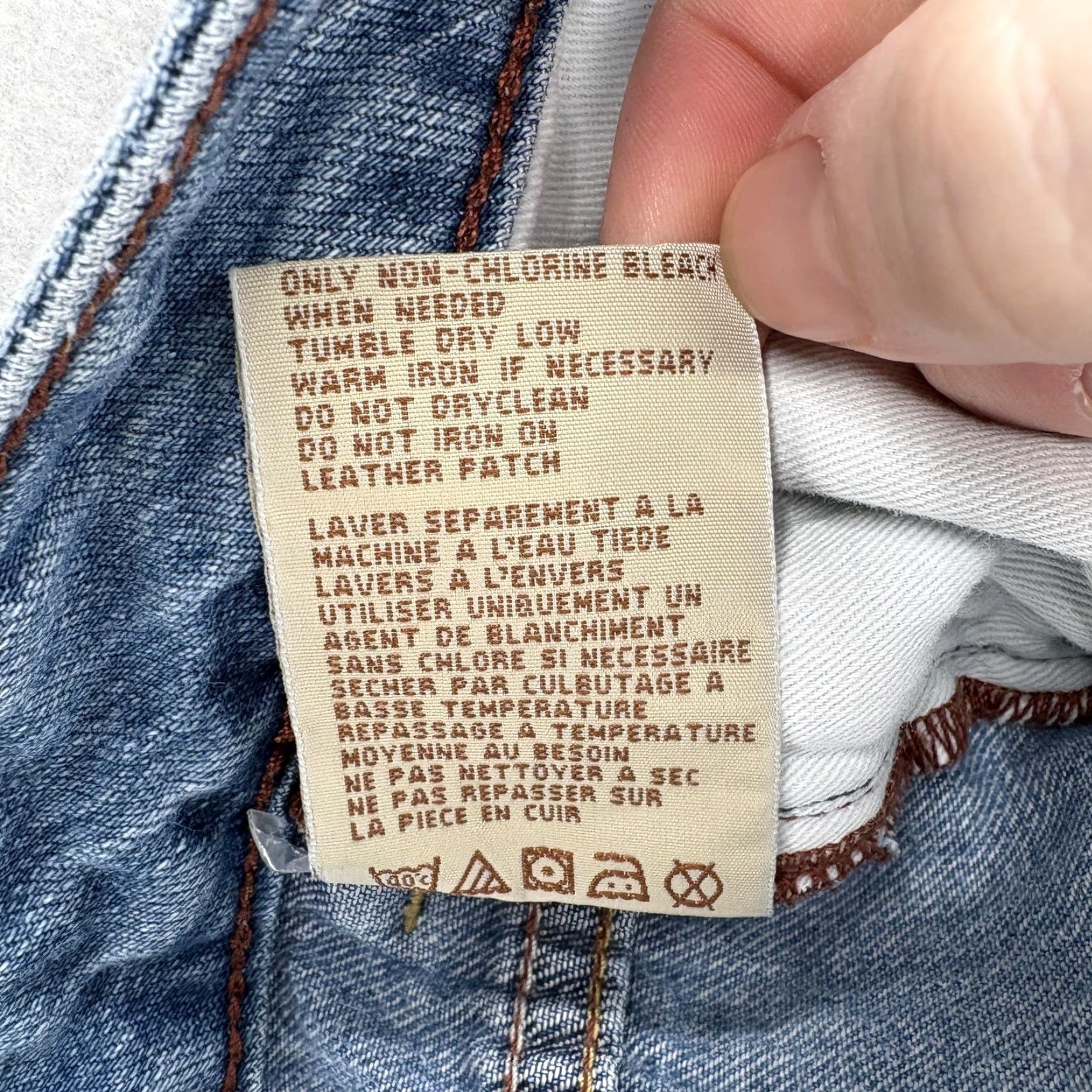 Tommy Bahama Tommy Bahama Jeans Mens 40x30 Blue Medium Wash Straight Denim Casual Size US 40 / EU 56 - 7 Thumbnail