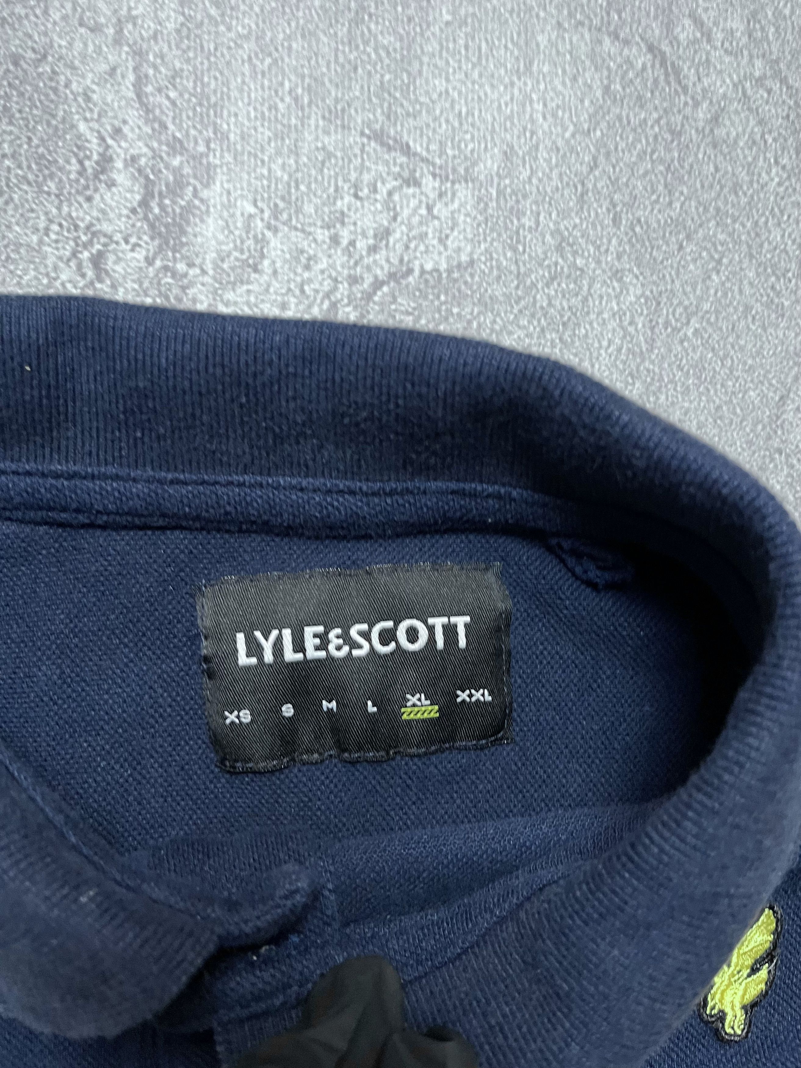 Lyle & Scott Vintage Polos Lyle & Scott Big Logo Casual Mens XL Size US XL / EU 56 / 4 - 4 Thumbnail