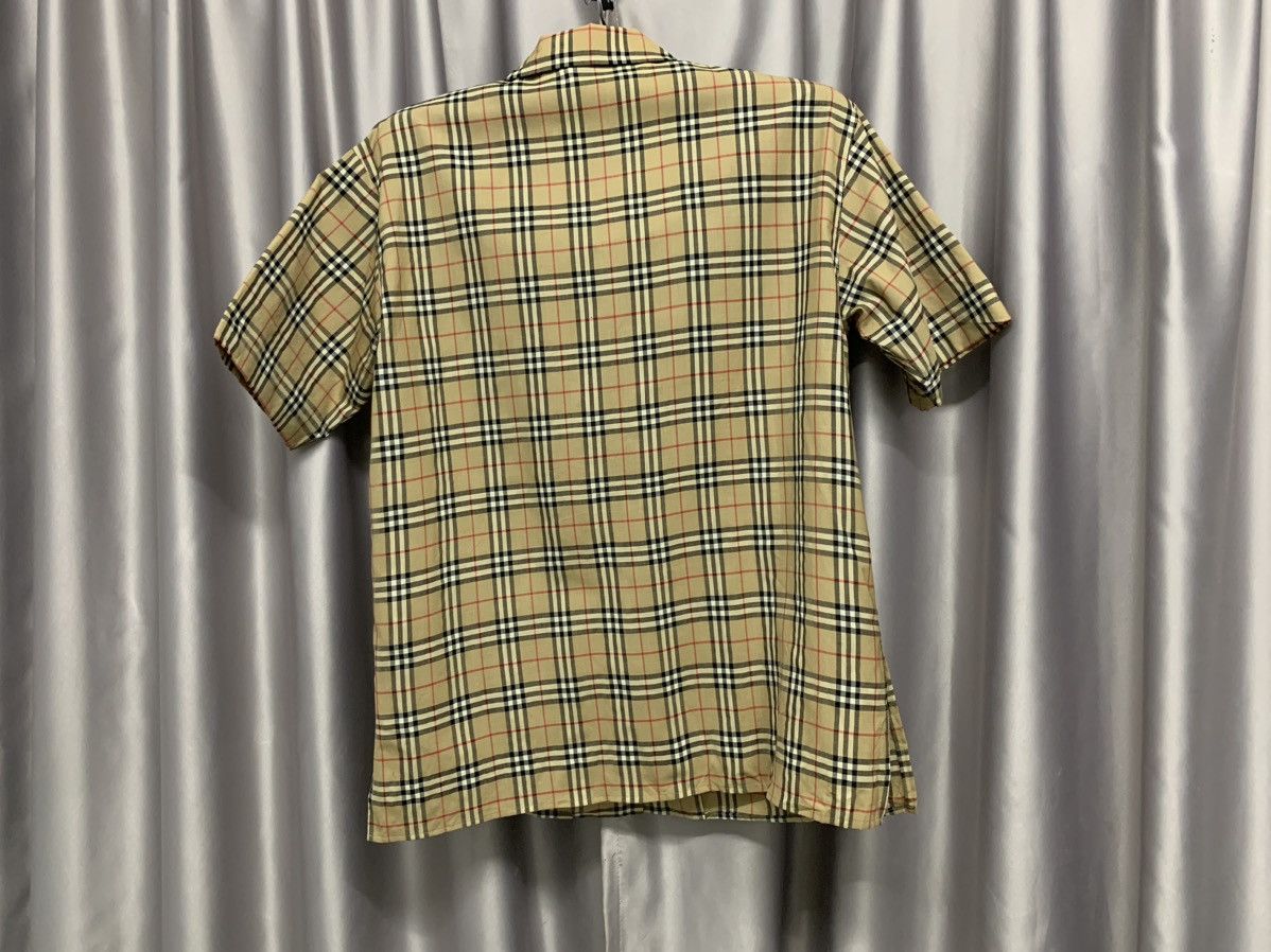 Burberry × Japanese Brand × Vintage VINTAGE BURBERRY NOVACHECK WOOL BUTTON UP SHIRT Size US M / EU 48-50 / 2 - 4 Thumbnail