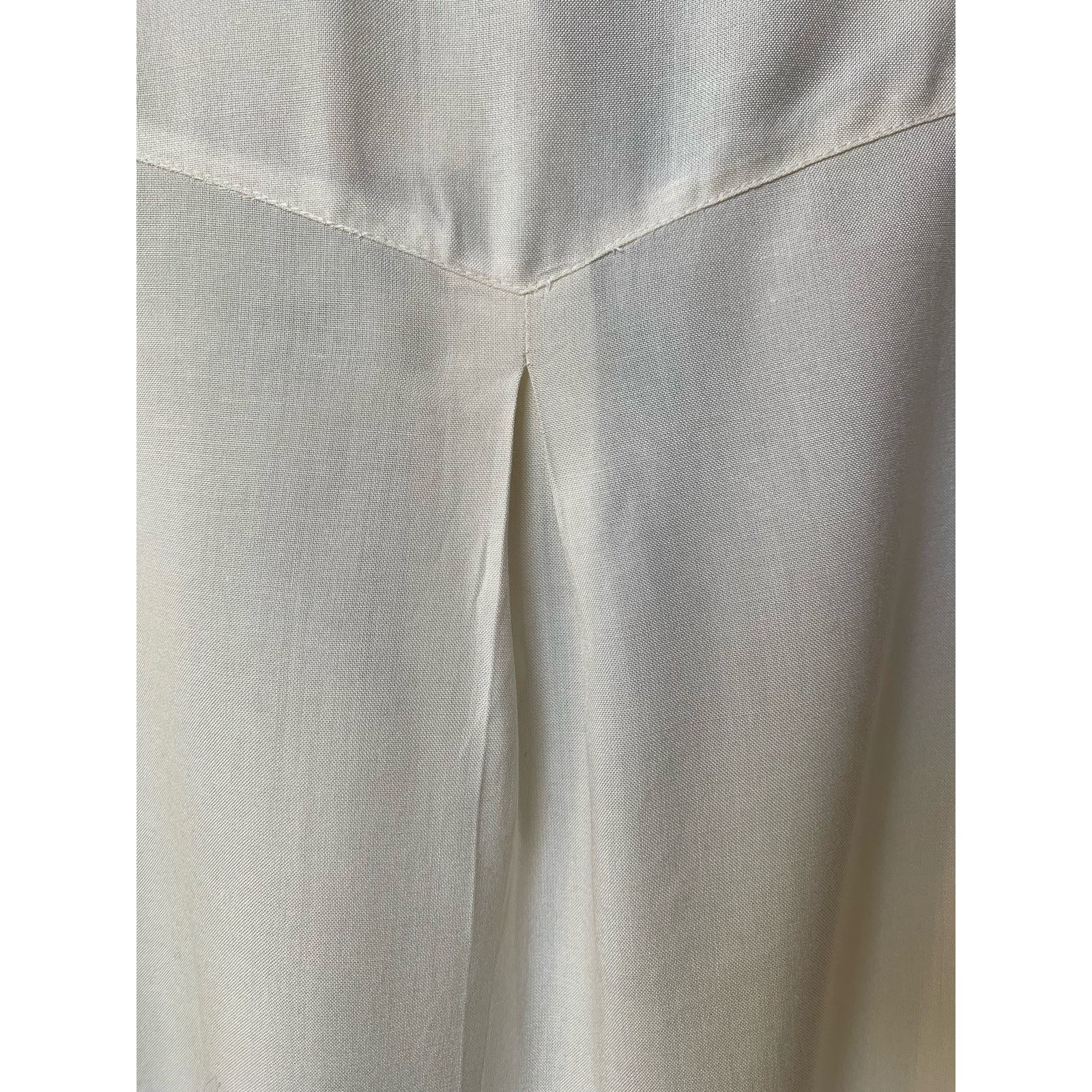 Vintage Embroidered Western Button Down Off White Shirt NWT Size XL / US 12-14 / IT 48-50 - 12 Thumbnail