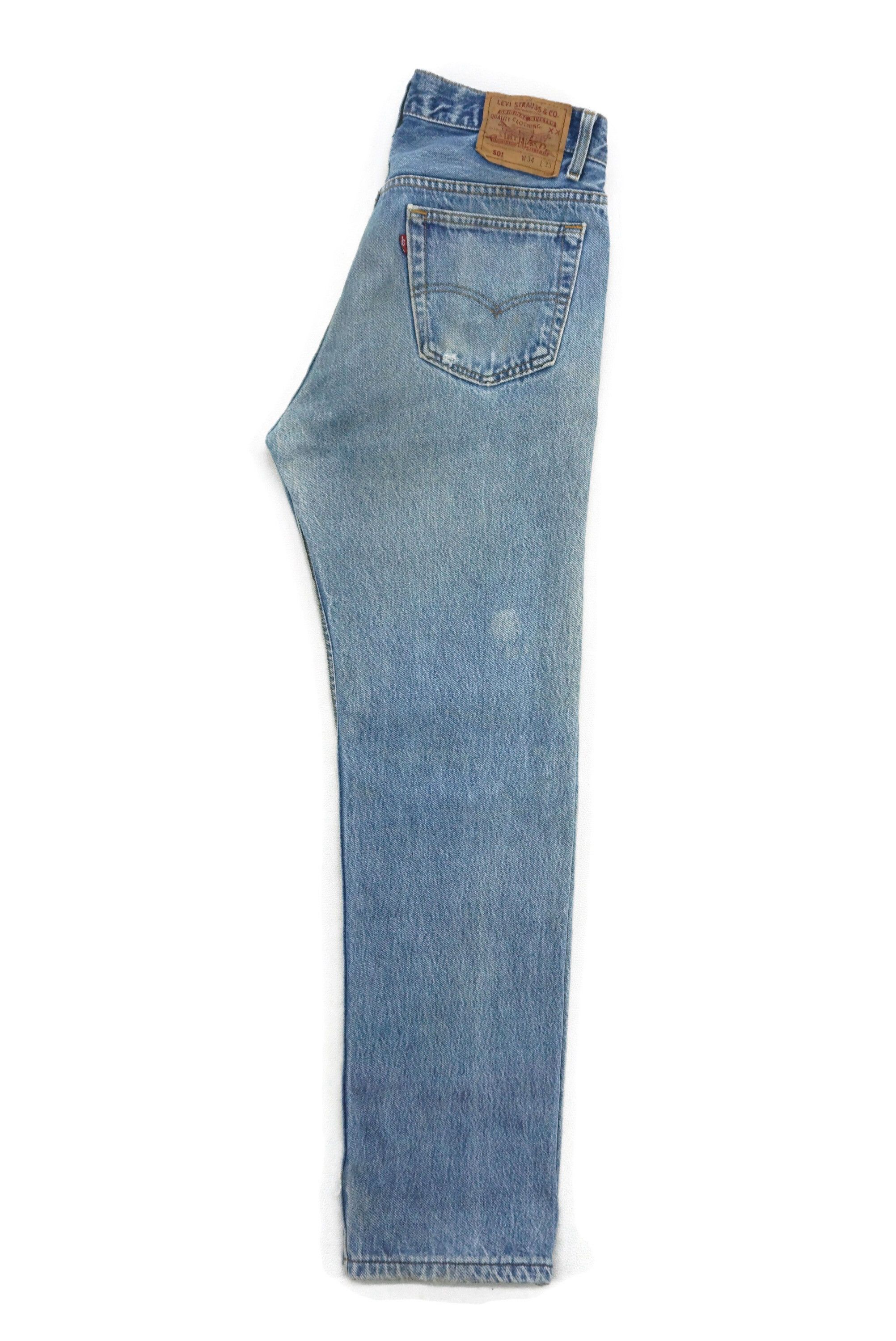 Levi's Vintage Levi's 501-0115 Jeans Size W33 L32 Made in USA Denim Size US 33 - 20 Thumbnail