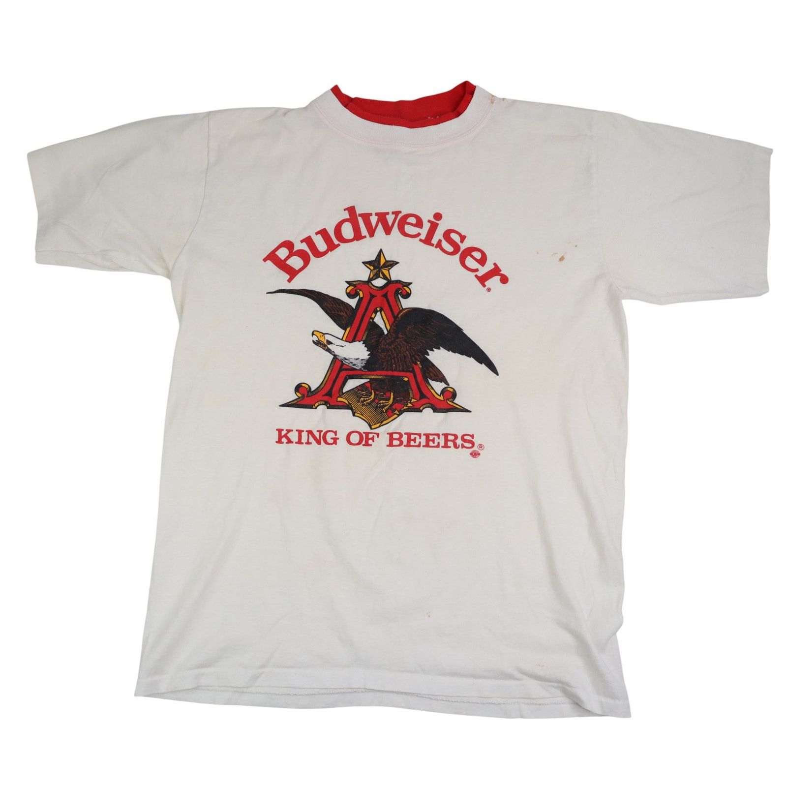 Budweiser × Vintage Vintage Budweiser King of Beers Graphic T Shirt Size US M / EU 48-50 / 2 - 1 Thumbnail
