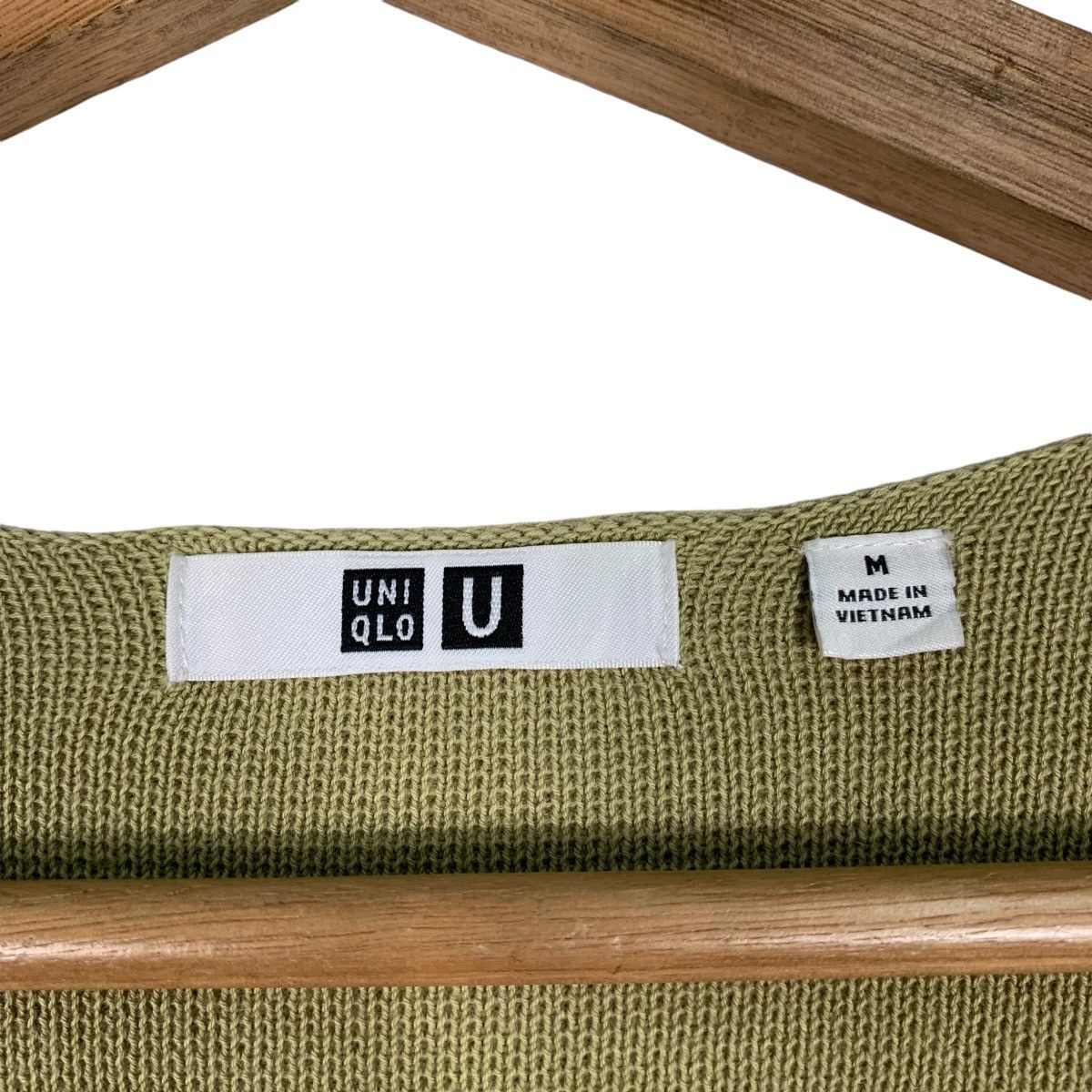 Uniqlo UNIQLO U Lemaire Green Cropped Cardigan #1187-C54 Size M / US 6-8 / IT 42-44 - 15 Thumbnail