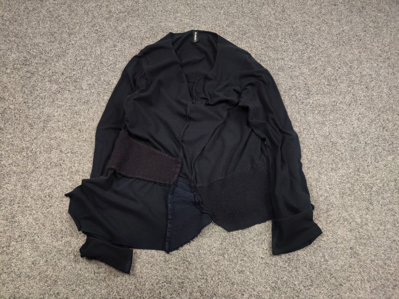 Rundholz black label Design Light Patchwork Navy Long Sleeve