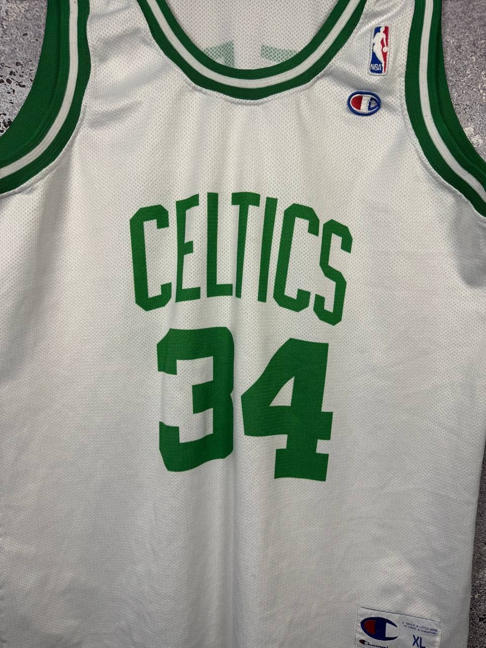 NBA 90's PAUL PIERCE Boston Celtic NBA Basketball Champion Tee Size US XL / EU 56 / 4 - 4 Thumbnail