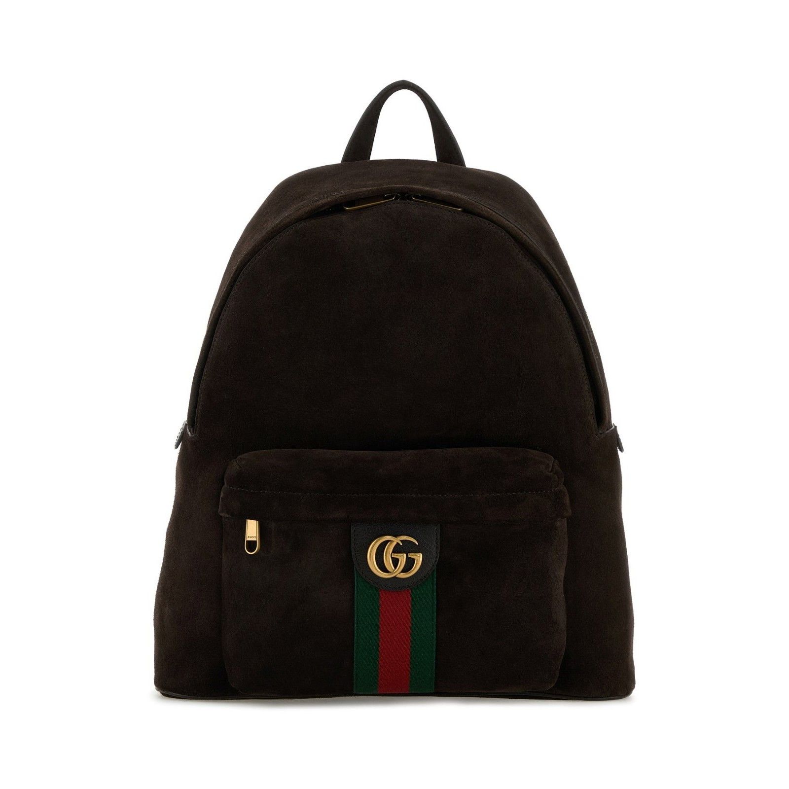 Gucci GUCCI Ophidia Dark Brown Suede Backpack New & Authentic Size ONE SIZE - 1 Thumbnail