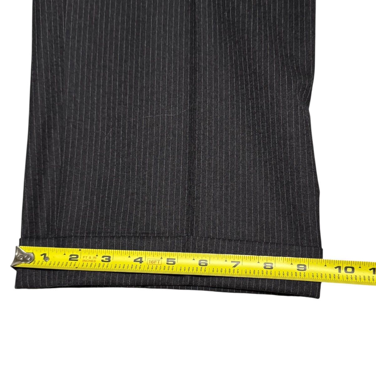 Trussini Trussini Pinstripe Suit Italy 46 Jacket 36x30 Pants Wool Size 46R - 21 Thumbnail