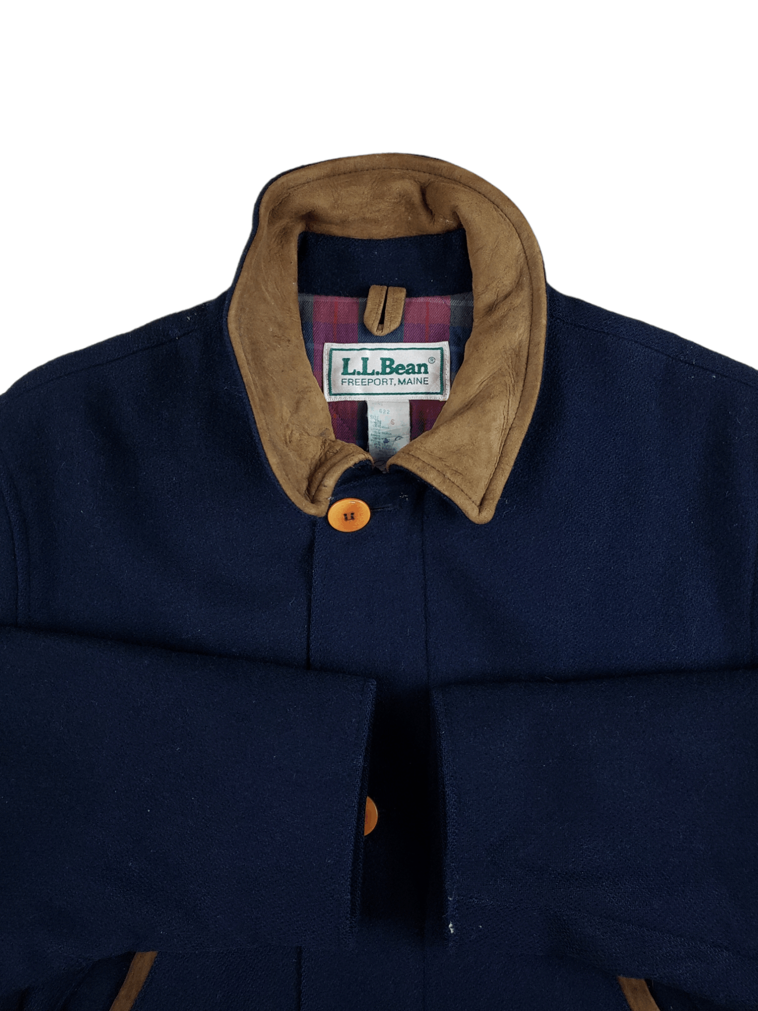 Japanese Brand × L.L. Bean × Vintage ✅🔥Vintage L.L Bean Wool Coat Jacket🔥 Size US S / EU 44-46 / 1 - 4 Thumbnail