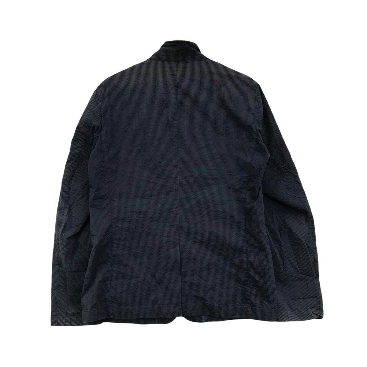 Vtg CALVIN KLEIN CK Indigo Minimalist Jacket Trench Coat