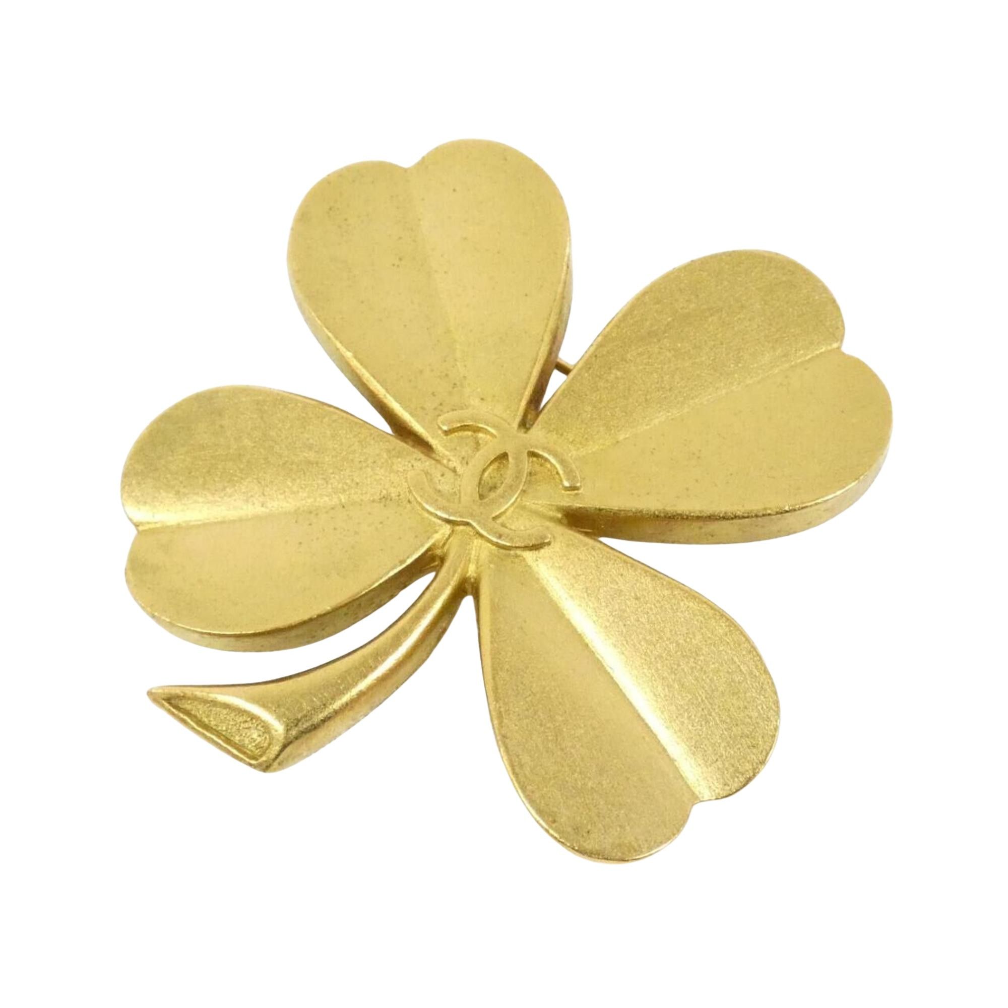 Chanel Chanel Clover brooch Size ONE SIZE - 1 Thumbnail