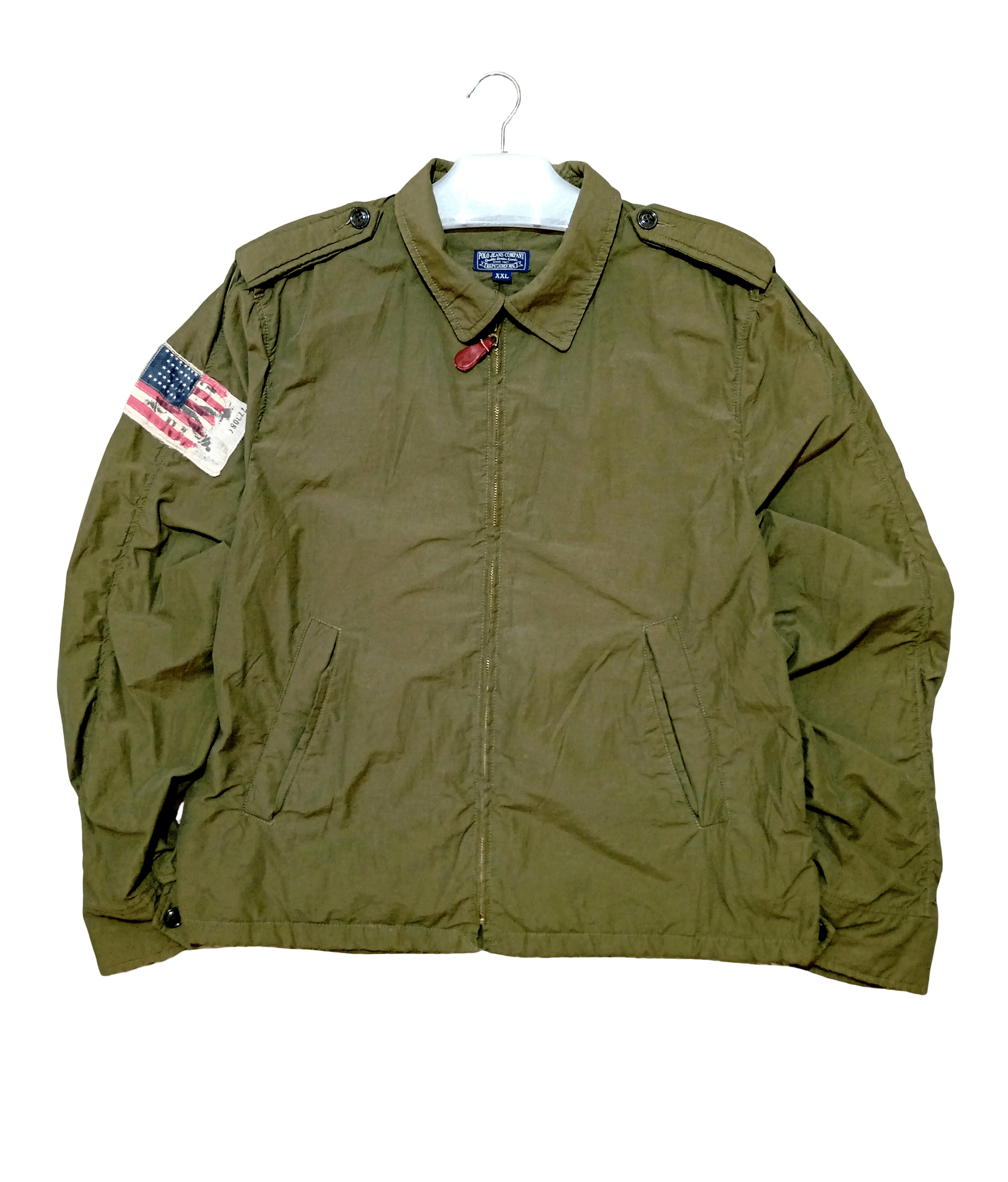 Polo Ralph Lauren Polo Ralph Lauren Jeans Company Vintage Jacket 67 patche Size US XL / EU 56 / 4 - 1 Thumbnail