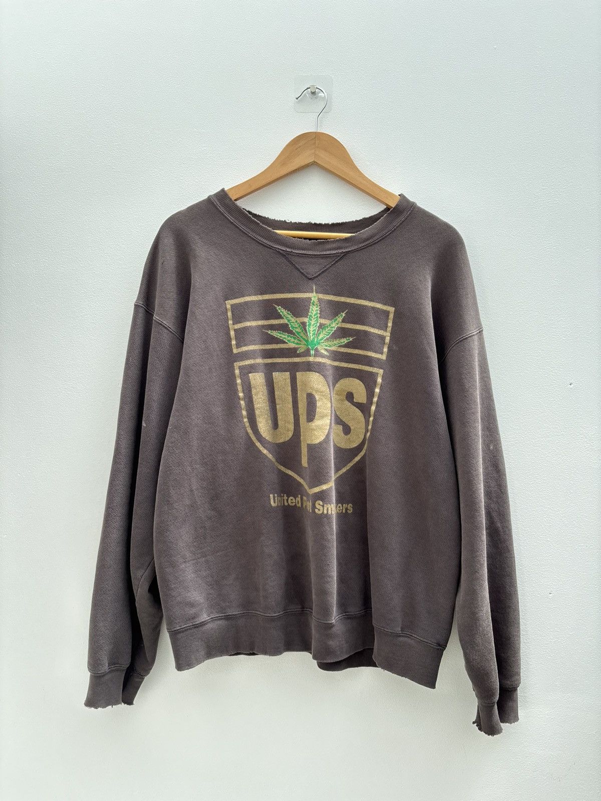 Vintage UPS United Pot Smokers Crewneck Size US L / EU 52-54 / 3 - 1 Thumbnail
