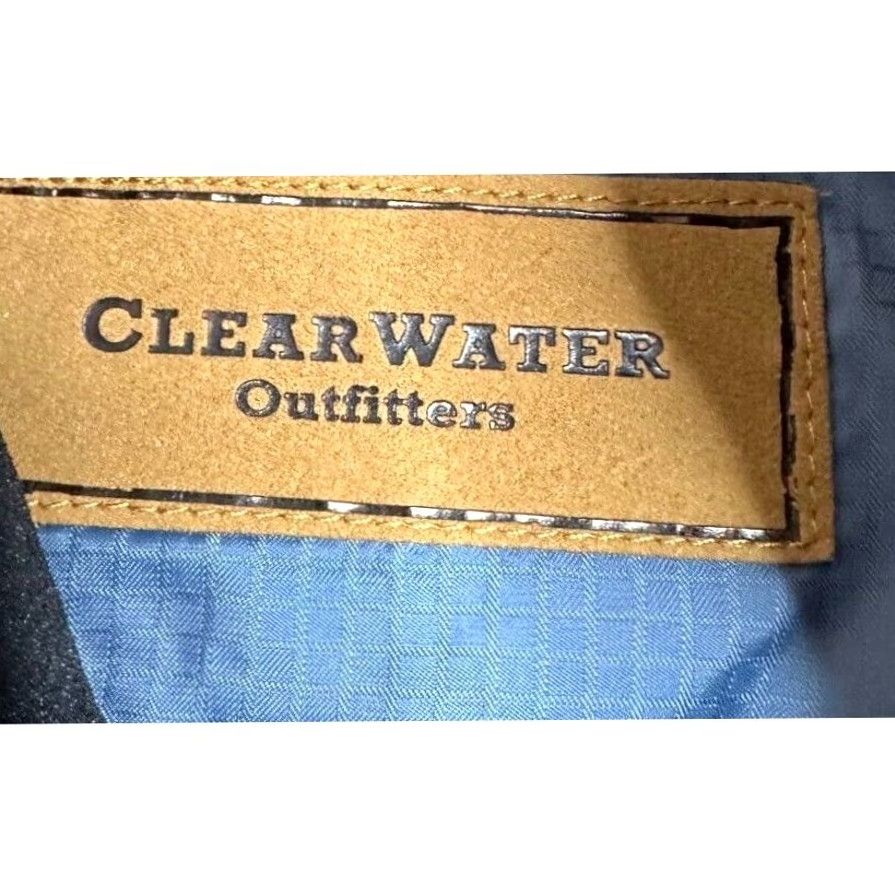 Vintage Clearwater Outfitters Jacket Mens Large Blue Quarter Zip Pullover Windbreaker Size US L / EU 52-54 / 3 - 3 Thumbnail