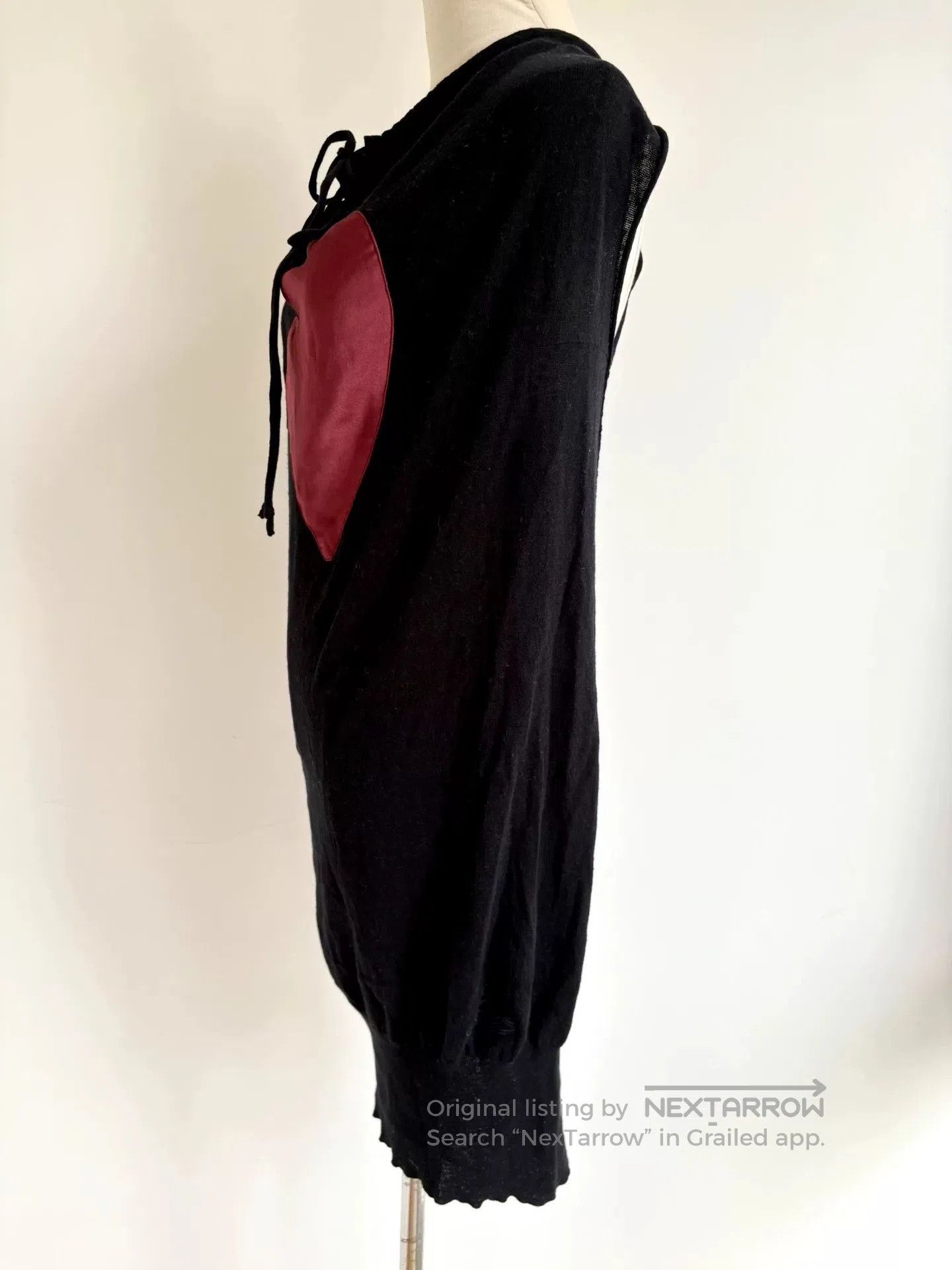 Vivienne Westwood Vivienne Westwood Vintage Black Heart Knit Dress. Size M / US 6-8 / IT 42-44 - 4 Thumbnail