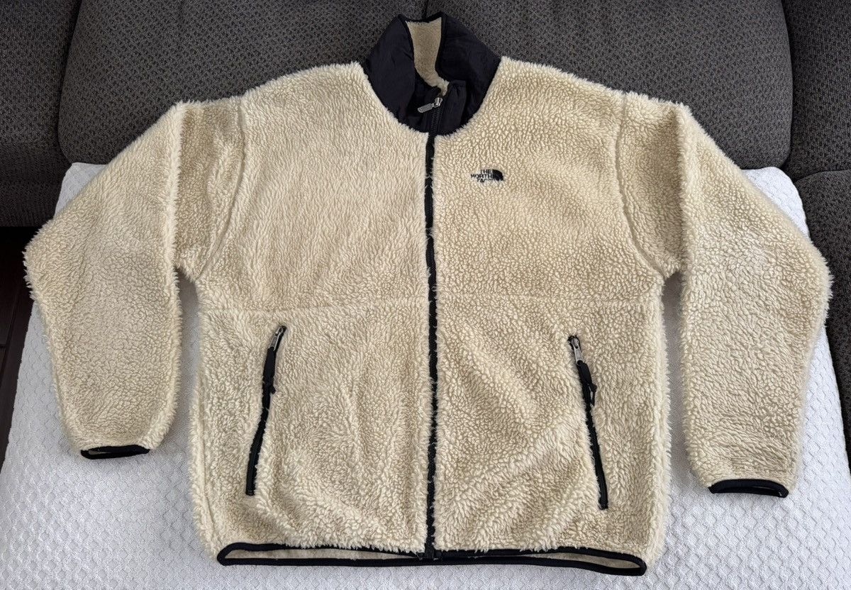 The North Face Vintage 90s The North Face Deep Pile Sherpa Fleece Jacket XL Size US XL / EU 56 / 4 - 1 Thumbnail