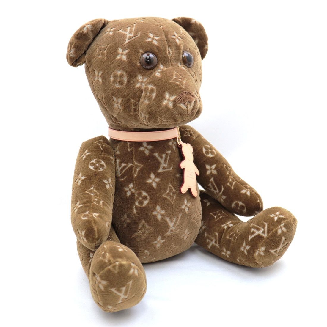 Louis Vuitton Louis Vuitton Monogram Velour Teddy Bear Size ONE SIZE - 2 Thumbnail
