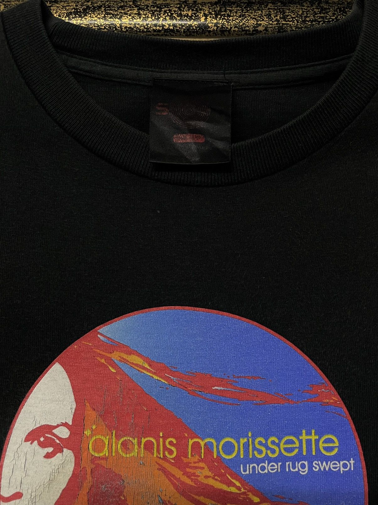Band Tees Vintage Original Alanis Morissette Under Reg Swept Tour Tee Size US M / EU 48-50 / 2 - 9 Thumbnail