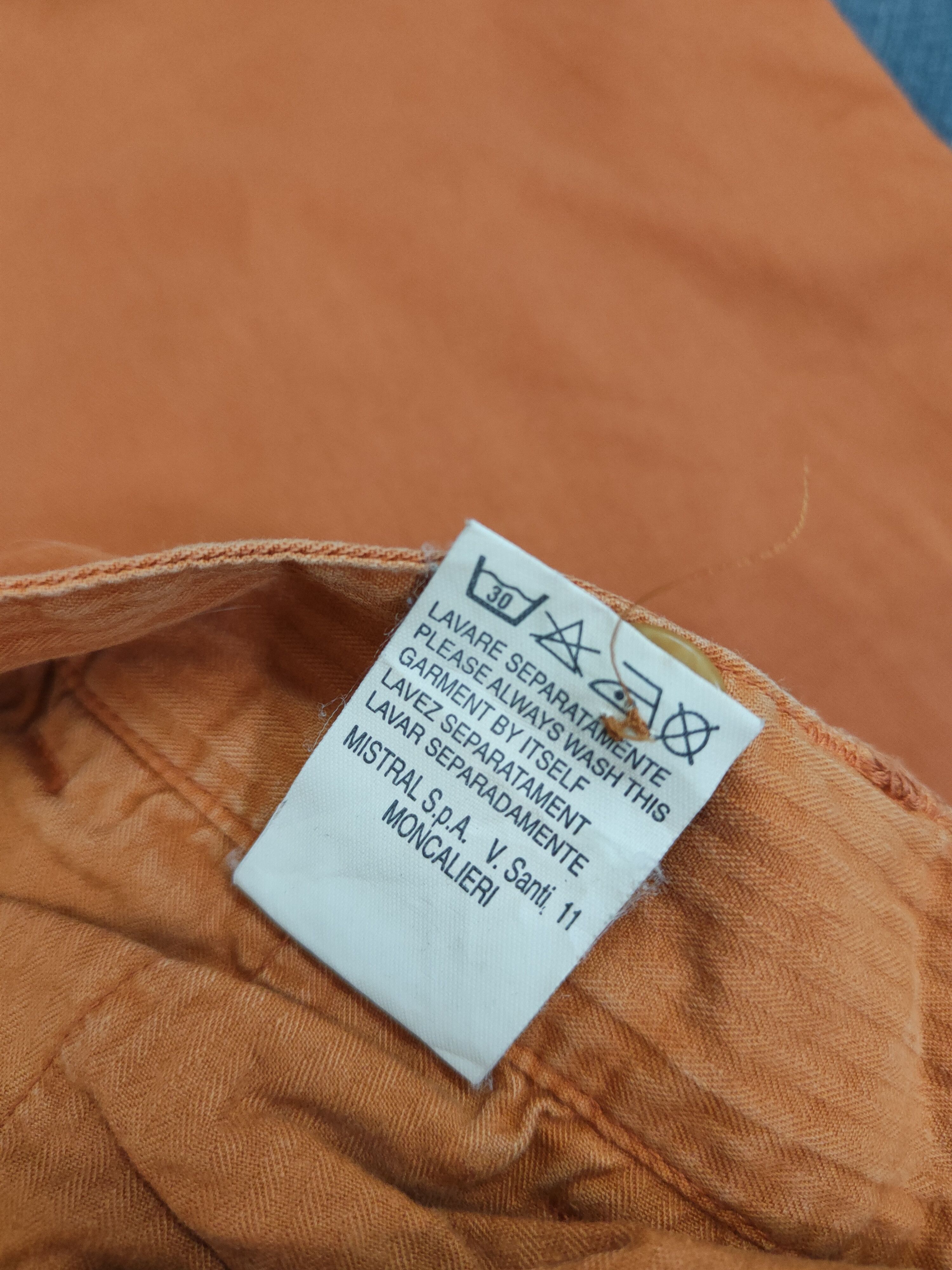 Brooksfield Brooksfield Orange Multipocket Tactical Cargo Pants #W1703 Size US 32 / EU 48 - 15 Thumbnail