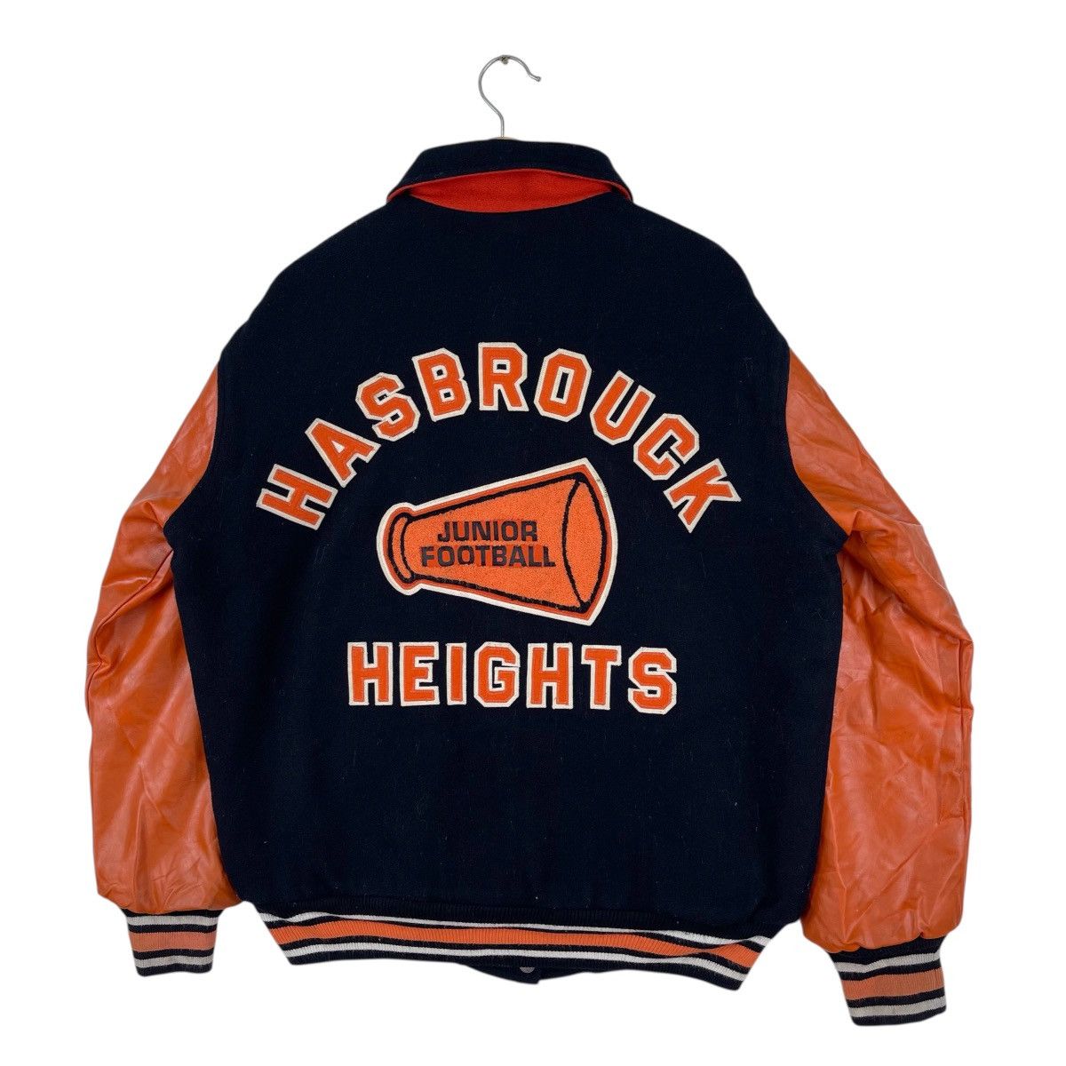 Other 80’s Hewitt Mfg Hasbrouck Heights Leather Varsity Size US L / EU 52-54 / 3 - 7 Thumbnail