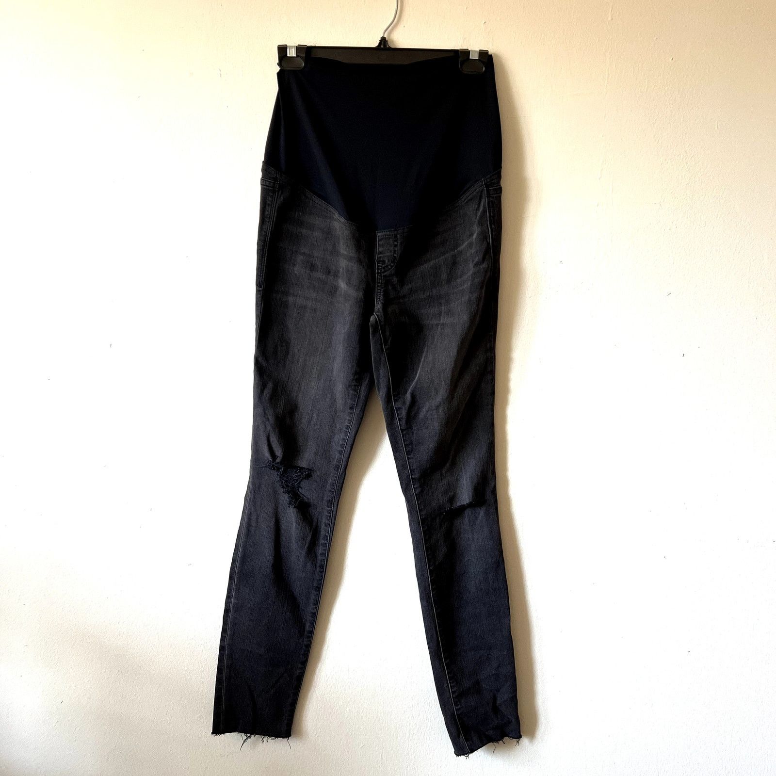 Madewell Madewell Maternity Skinny Jeans black sea size 25 DR Size 25" / US 0 / IT 36 - 2 Thumbnail