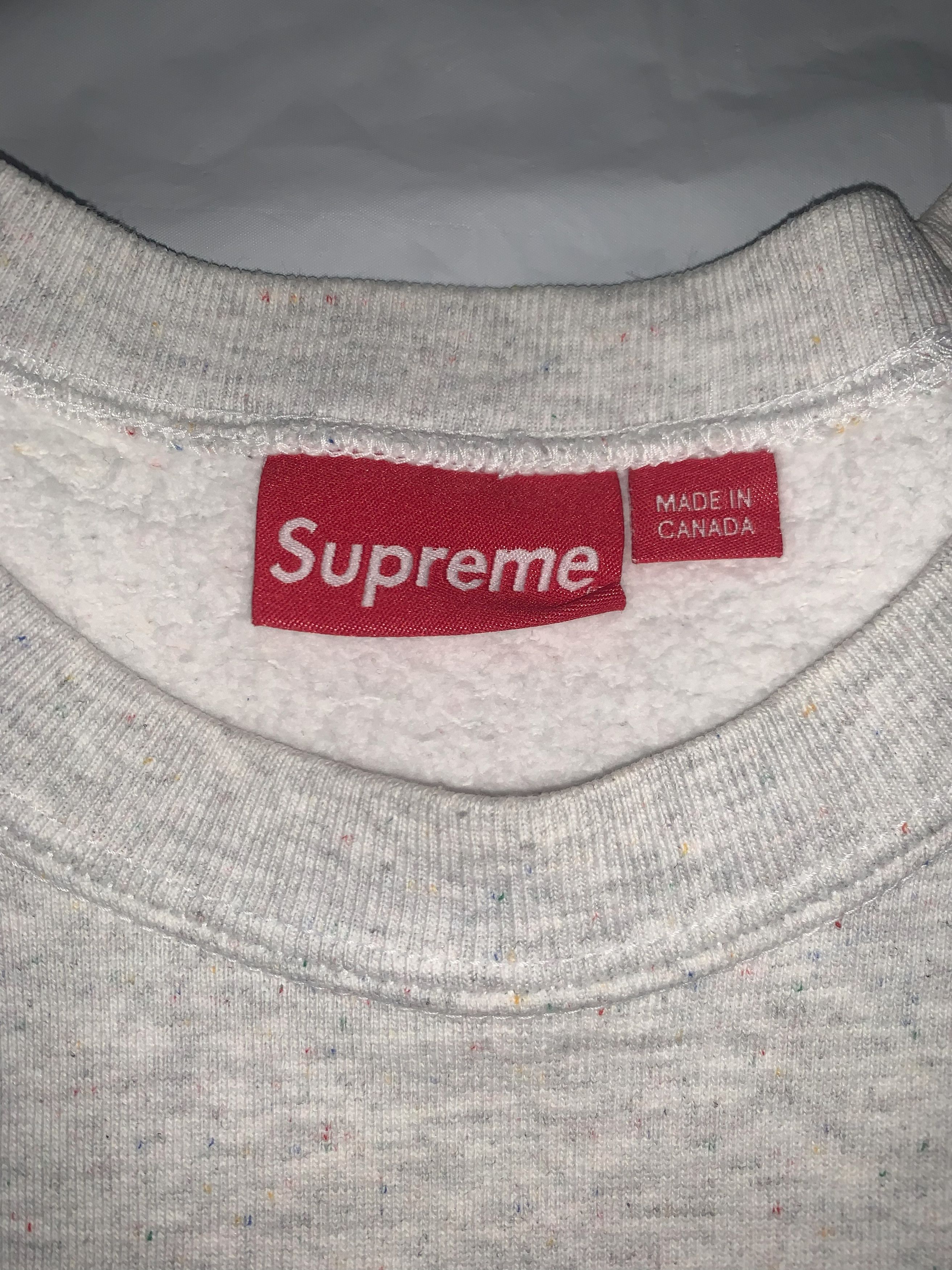 Supreme Supreme SS20 Heather Grey Multi (M) Size US M / EU 48-50 / 2 - 2 Thumbnail