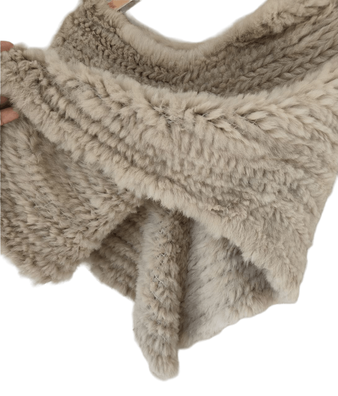 GOA ❎ Goa Rabbit Fur Cape Size L / US 10 / IT 46 - 2 Thumbnail