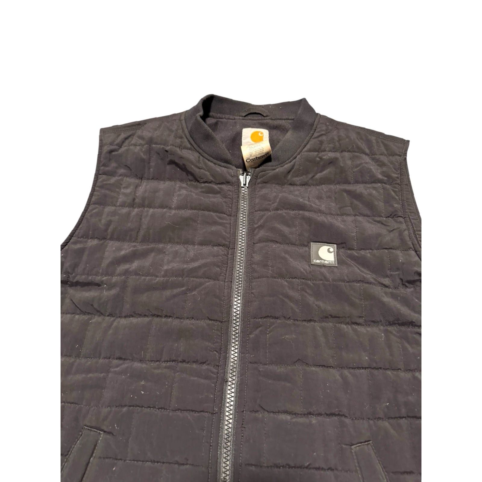 Carhartt VINTAGE Carhartt C76 Gilliam Vest Mens Large BLK Quilted Cordura Liner Only Black Quilted Cordura Liner Only Parka Style Jacket Size US L / EU 52-54 / 3 - 3 Thumbnail
