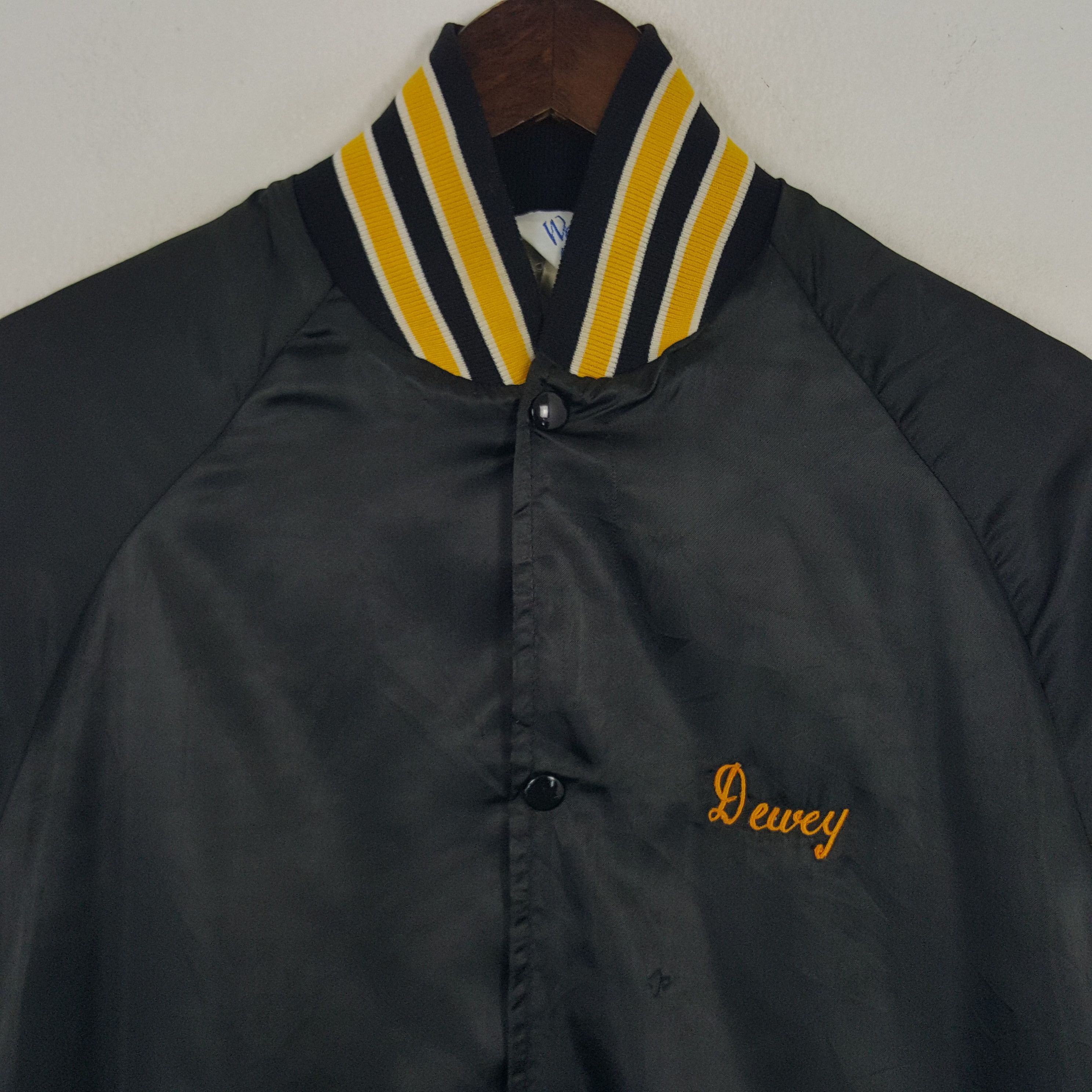 Vintage Vintage Brass Rail Pub Zipper Bomber Jacket Size US L / EU 52-54 / 3 - 4 Thumbnail