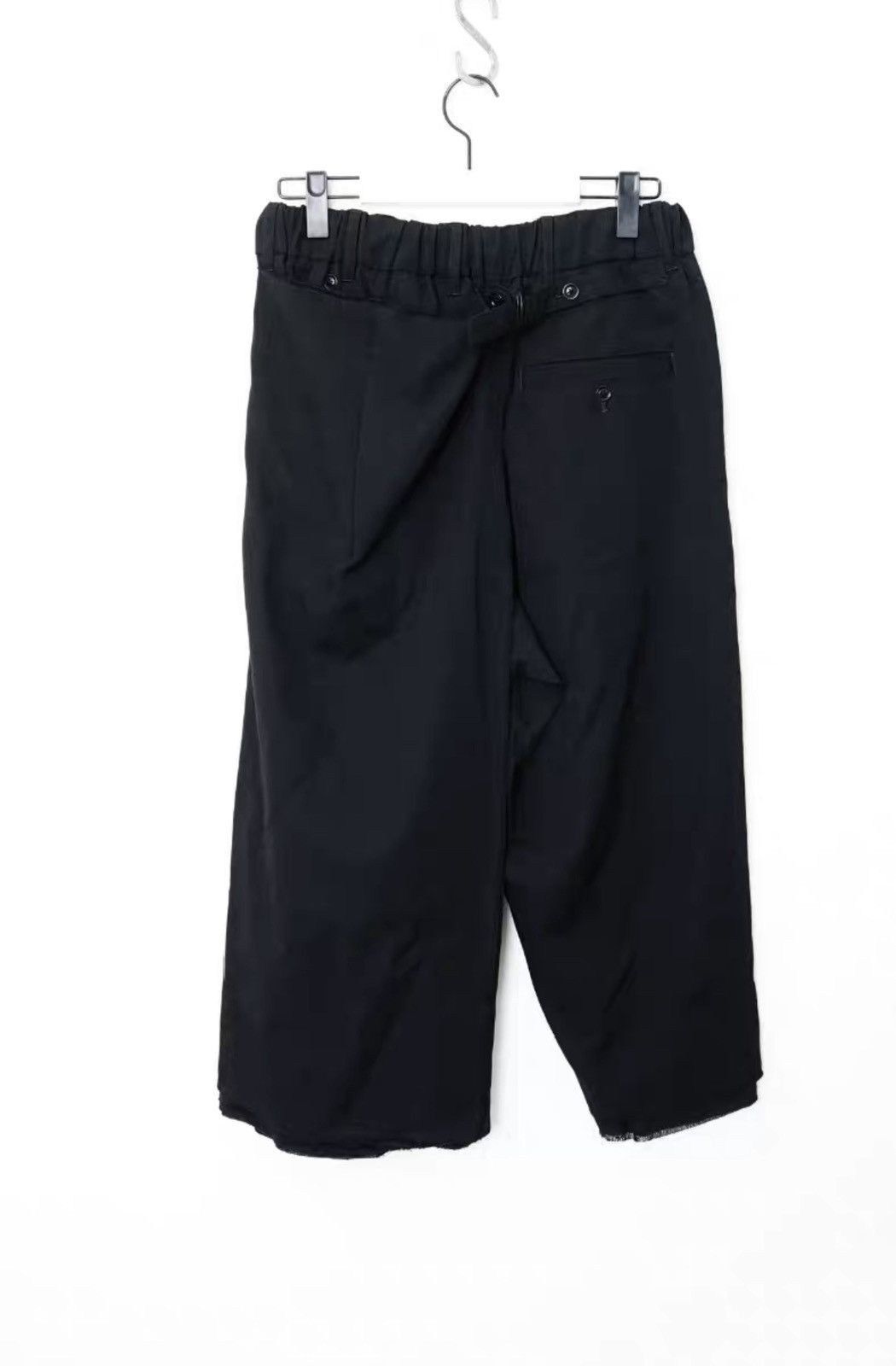 Yohji Yamamoto Yohji Yamamoto 15AW Triple Cut-Out Skirt Wide-Leg Pants Size US 32 / EU 48 - 5 Thumbnail