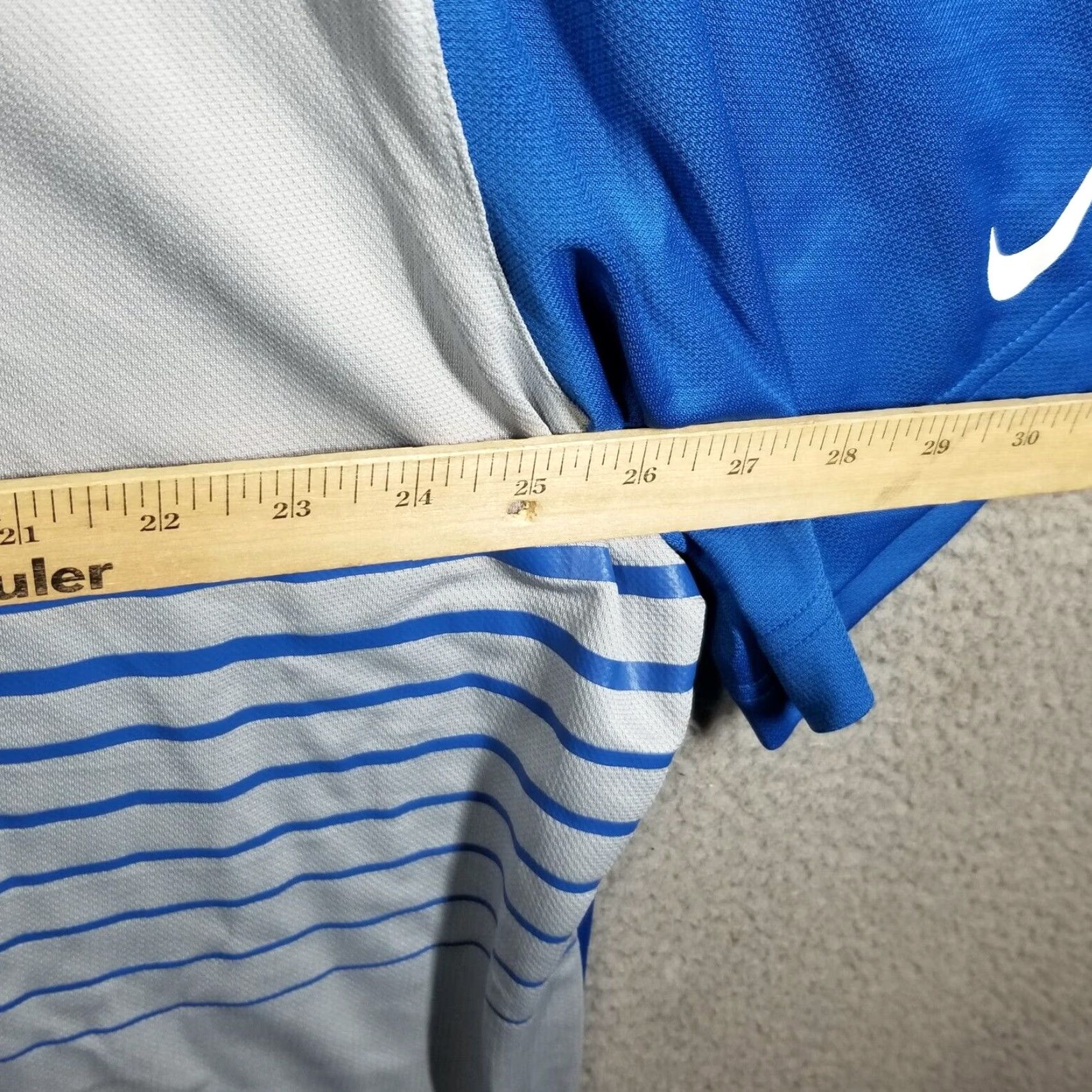 Nike Nike Golf Polo Shirt Adult 3XL Detroit Lions Dri-Fit Multicolor Short Sleeve Button Collar Sportswear Mens Size US XXL / EU 58 / 5 - 7 Thumbnail