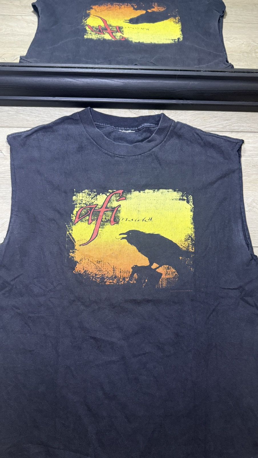 Giant Vintage / Y2K AFI Inside Punk Band Tour Shirt Cutoff Size US M / EU 48-50 / 2 - 2 Thumbnail