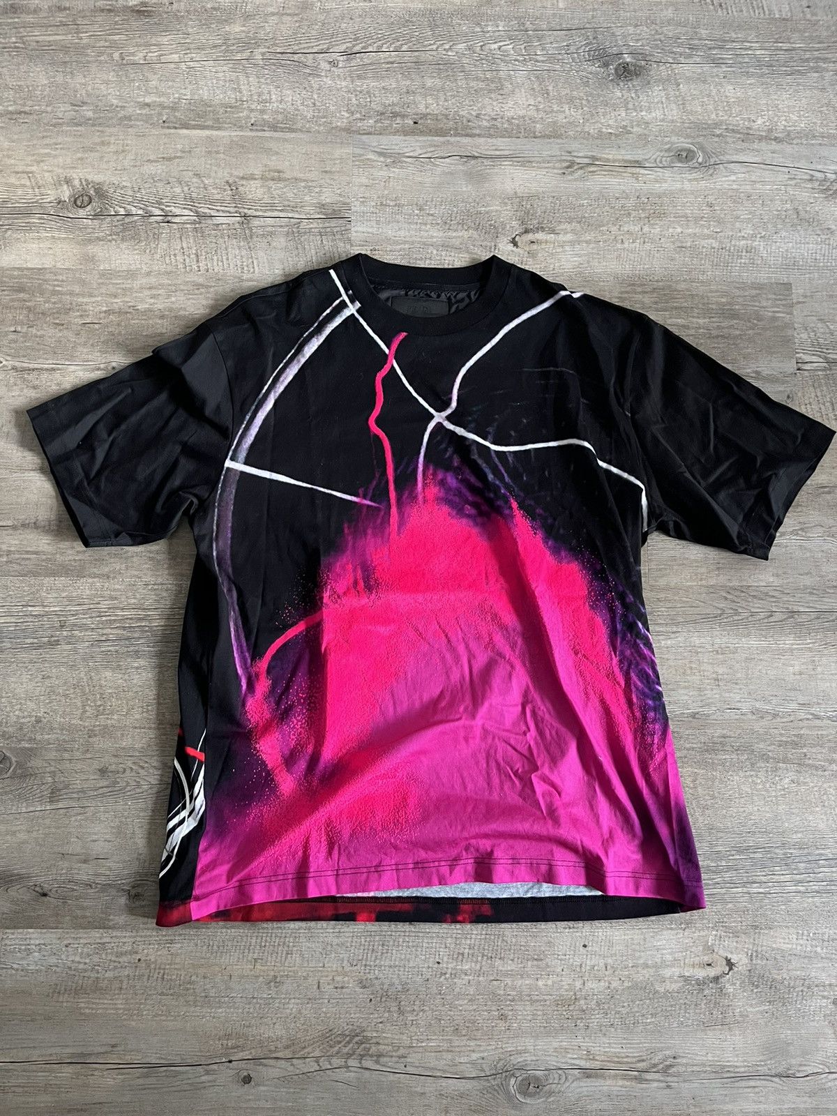 トップス PRADA FW19 PREMONITION GRAPHIC T-SHIRT Prada FW19 “Premonition” Graphic T-Shirt Abstract Pink
