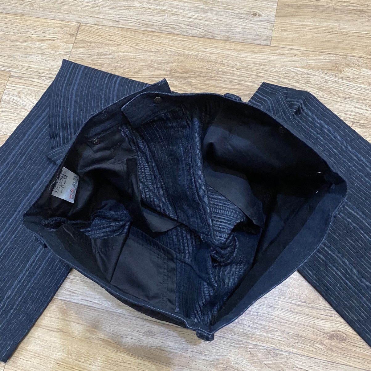 Comme Ca Ism 2000s Comme Ca Ism Flare Hickori Denim Pants Size US 30 / EU 46 - 10 Thumbnail