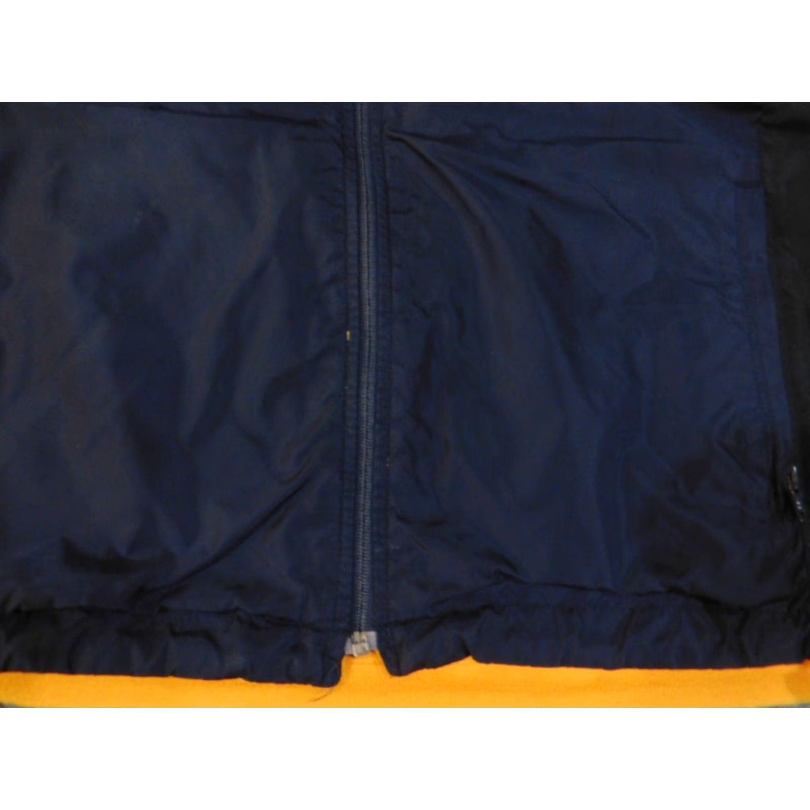 Tommy Hilfiger VINTAGE Tommy Hilfiger Jacket Mens Small Blue Reversible Fleece Yellow 90s Bomber Zip Size US S / EU 44-46 / 1 - 5 Thumbnail