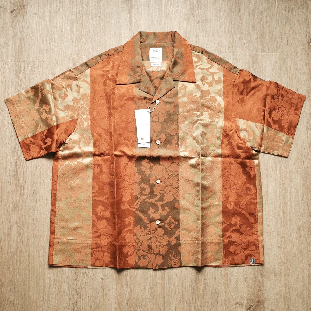 Visvim COPA SHIRT S/S JACQUARD (SILK) Size US M / EU 48-50 / 2 - 1 Thumbnail