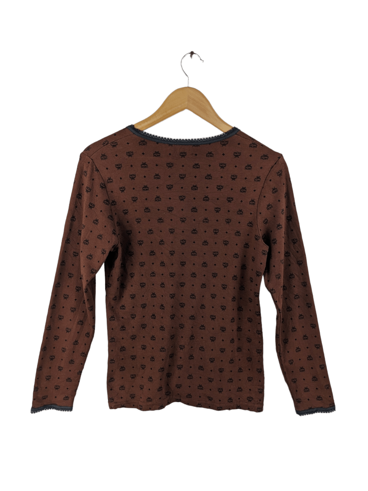 MCM × Vintage Vintage MCM Monogram Cardigan Women Size S / US 4 / IT 40 - 2 Thumbnail
