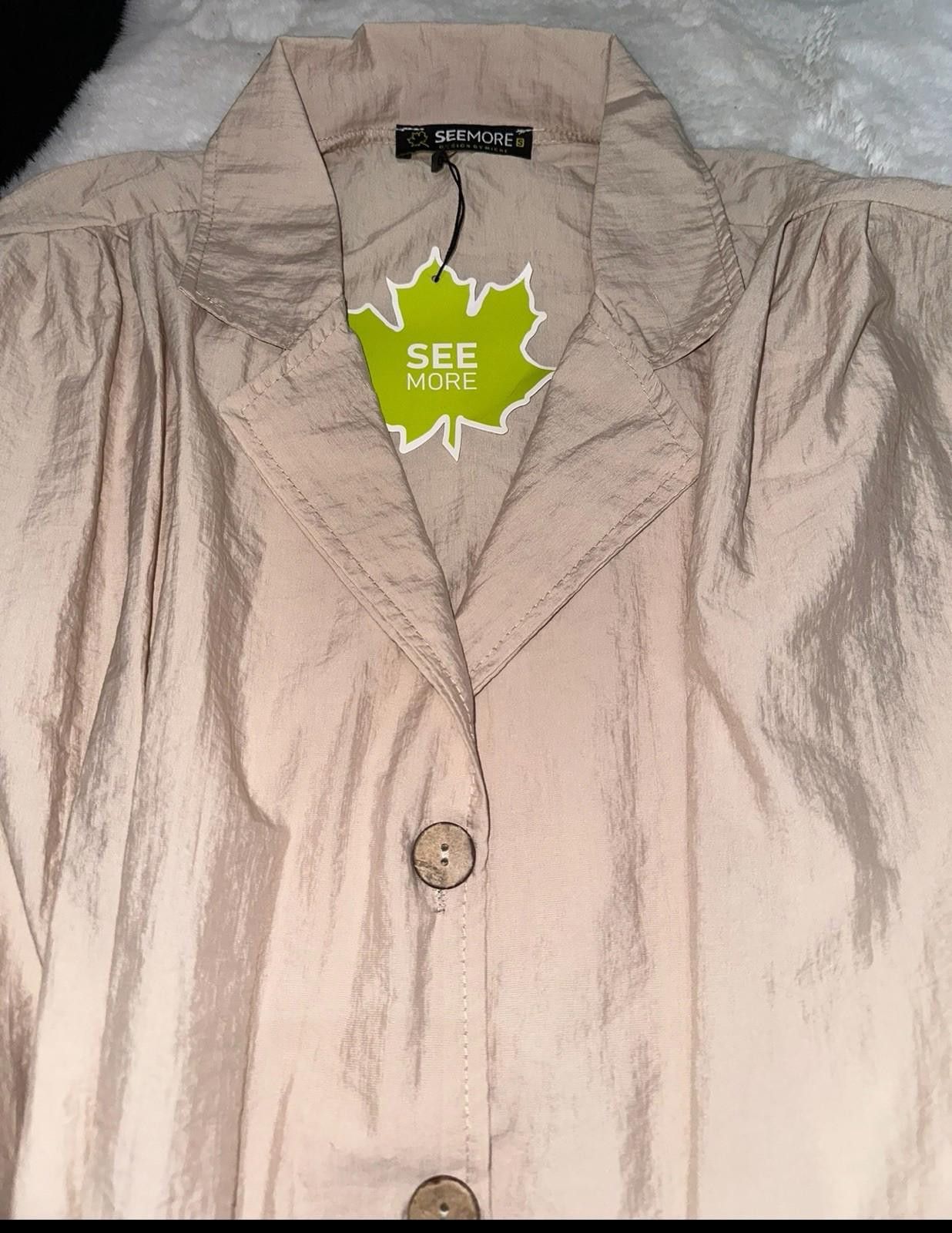 Actual Hate Actuel Midi dress beige Size S / US 4 / IT 40 - 3 Thumbnail