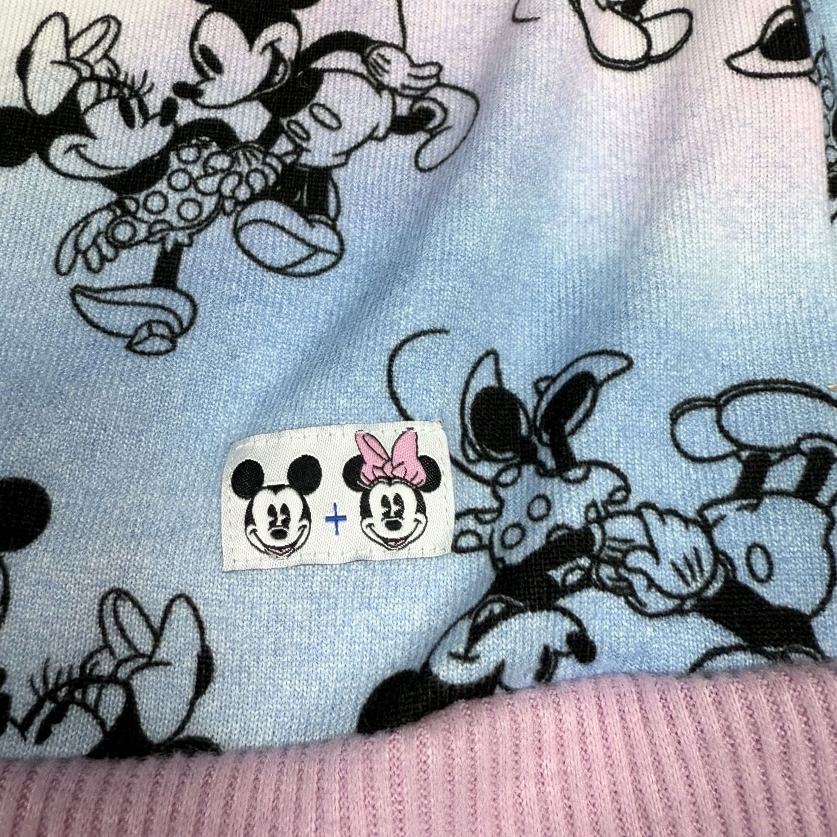 Disney Disney Mickey Mouse Sleepwear Shirt Women XL Blue Pink Long Sleeve NWT Stretch Size XL / US 12-14 / IT 48-50 - 5 Thumbnail
