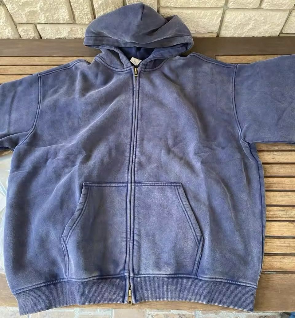 Japanese Brand × Vintage Batik fleece zippered hoodie Size US XL / EU 56 / 4 - 8 Thumbnail