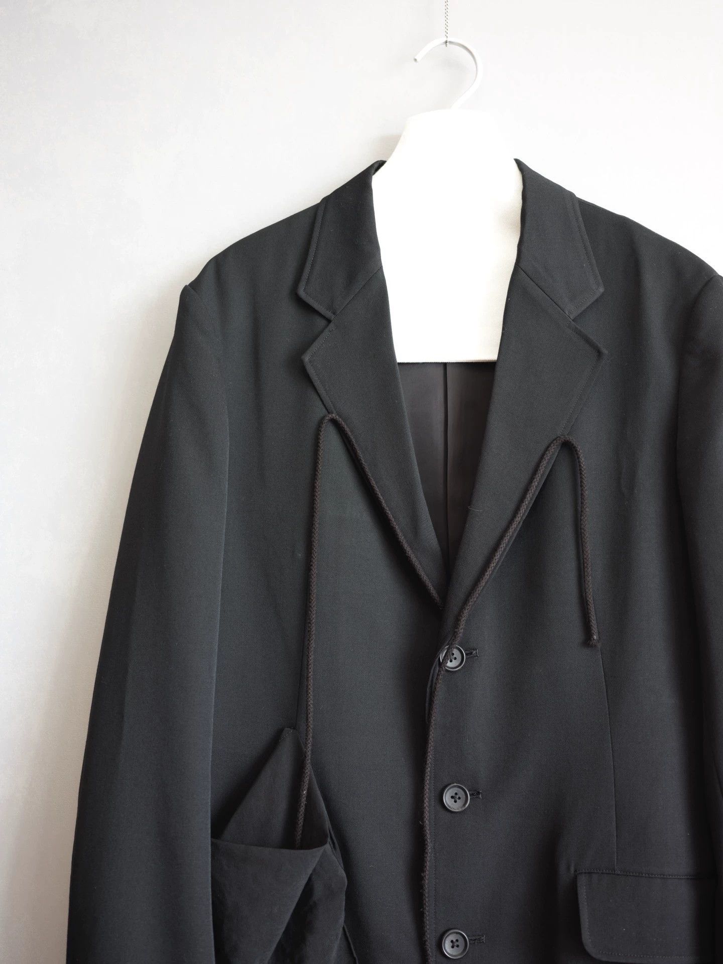 Yohji Yamamoto Yohji Yamamoto 23AW Tacohimo Patch Jacket Size 2 Size US M / EU 48-50 / 2 - 6 Thumbnail