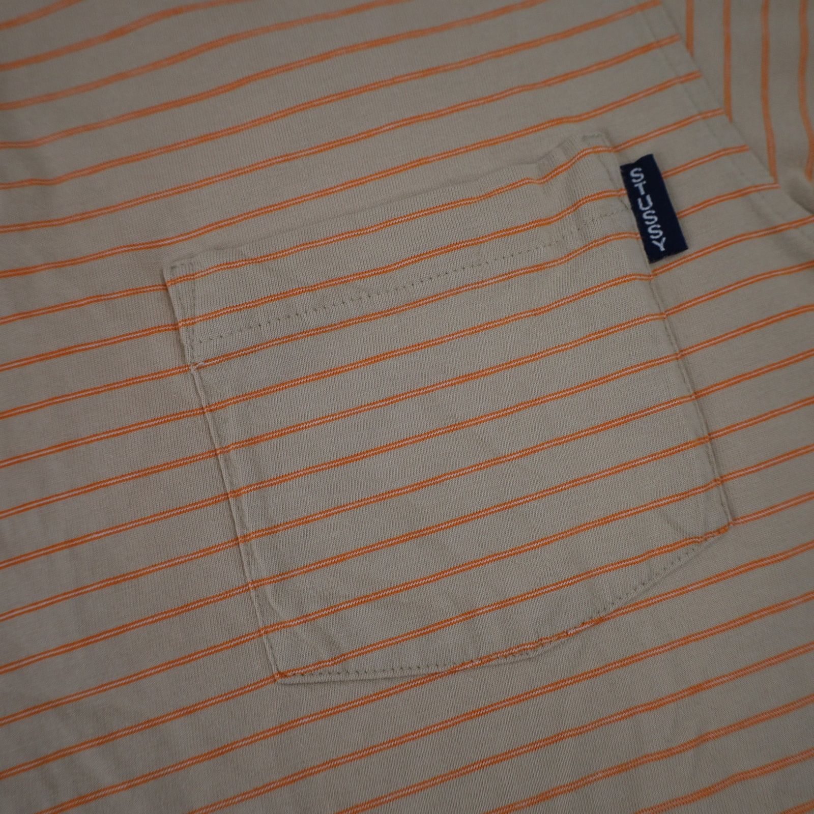 Stussy × Vintage Vintage Stussy Striped Polo Shirt Size US M / EU 48-50 / 2 - 4 Thumbnail