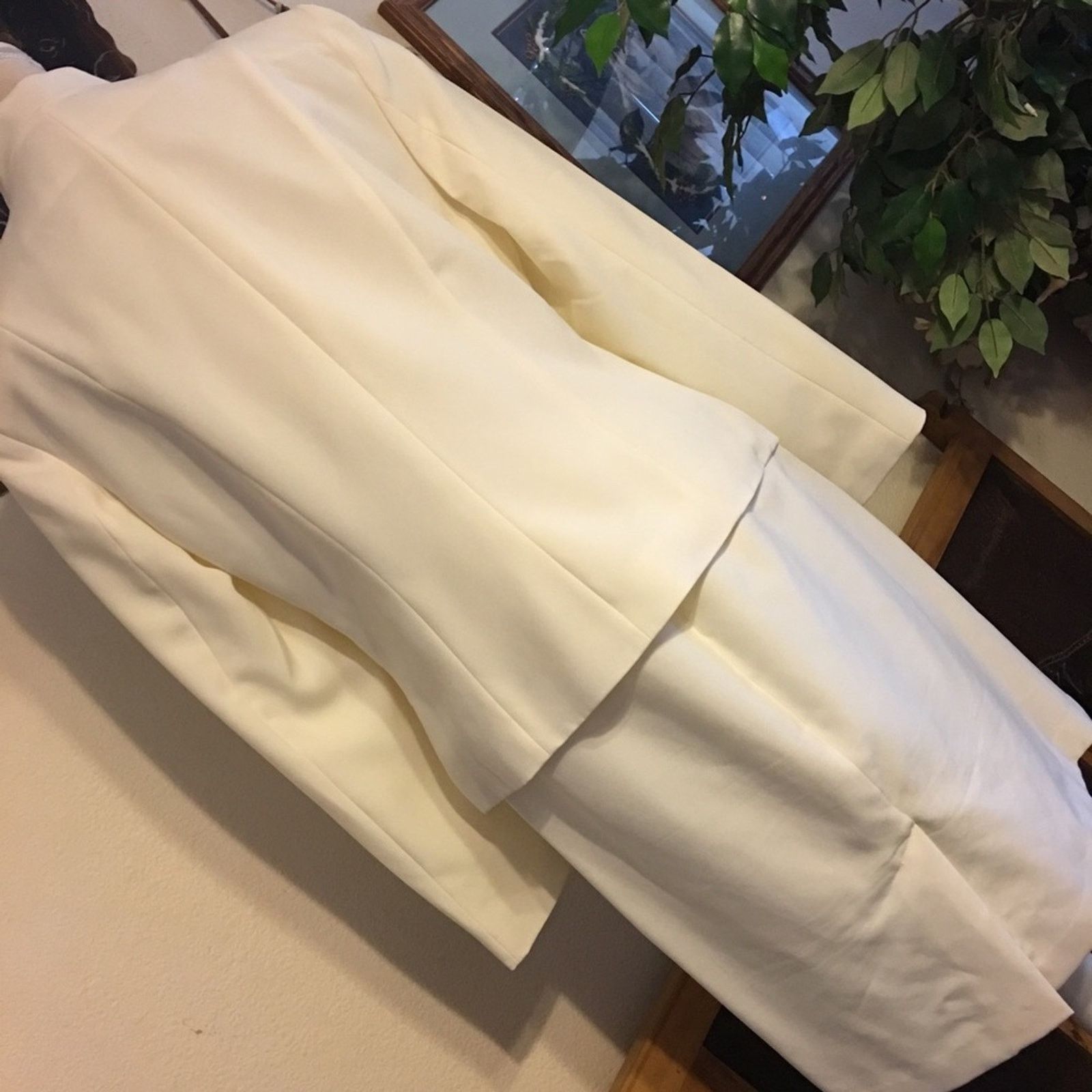 Other Metro Style cream button jacket and skirt set 10 Size L / US 10 / IT 46 - 5 Thumbnail