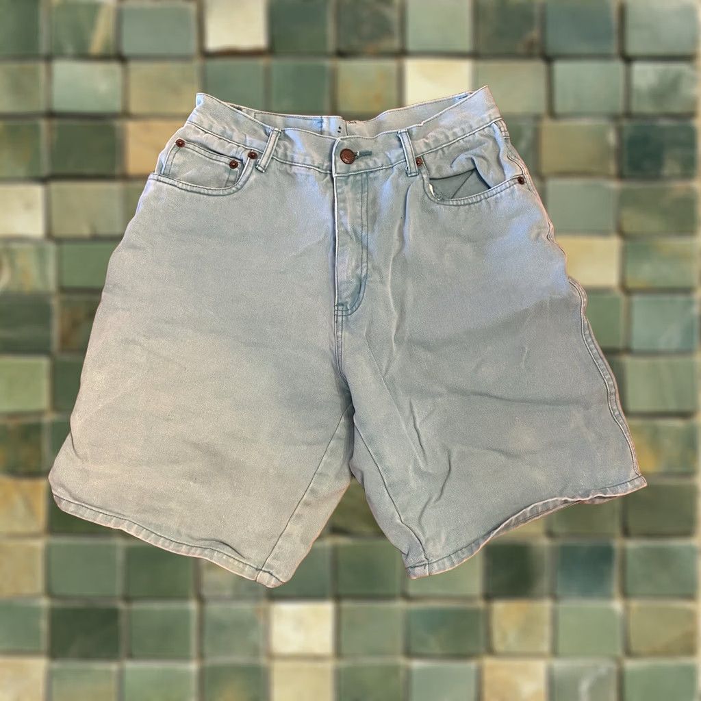 Bugle Boy VINTAGE Bugle Boy Shorts Denim Blue 29 Men 90s Regular Denim 29 Size US 29 - 1 Thumbnail
