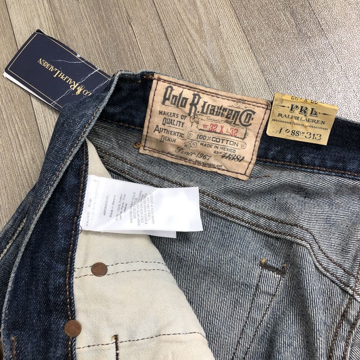 Polo Ralph Lauren × Vintage Vintage Polo Ralph Lauren PRL Distressed Jeans With Tag Size US 34 / EU 50 - 8 Thumbnail