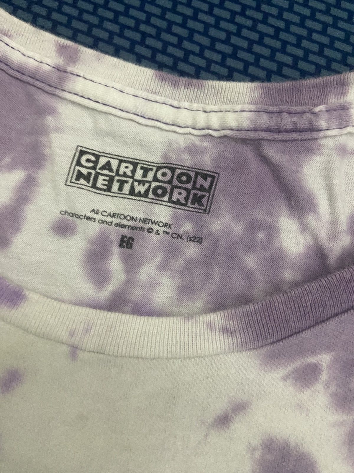 Cartoon Network Purple tie-dye Cowardly Dog Size US XL / EU 56 / 4 - 3 Thumbnail