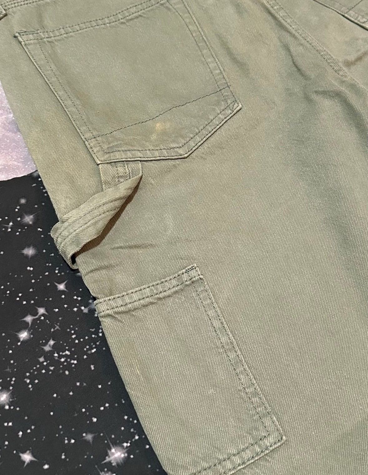 Aeropostale Aeropostale Mens Green Carpenter Jeans Size US 29 - 5 Thumbnail
