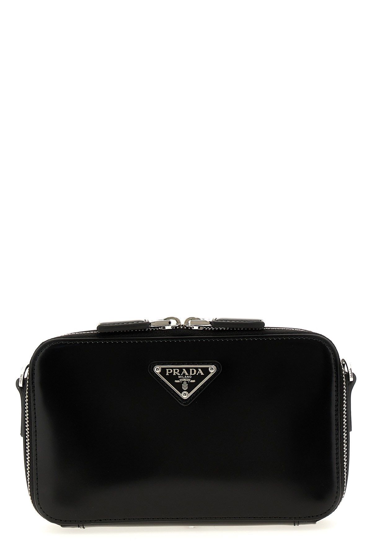 image of Prada 'brique' Crossbody Bag in Black, Men's
