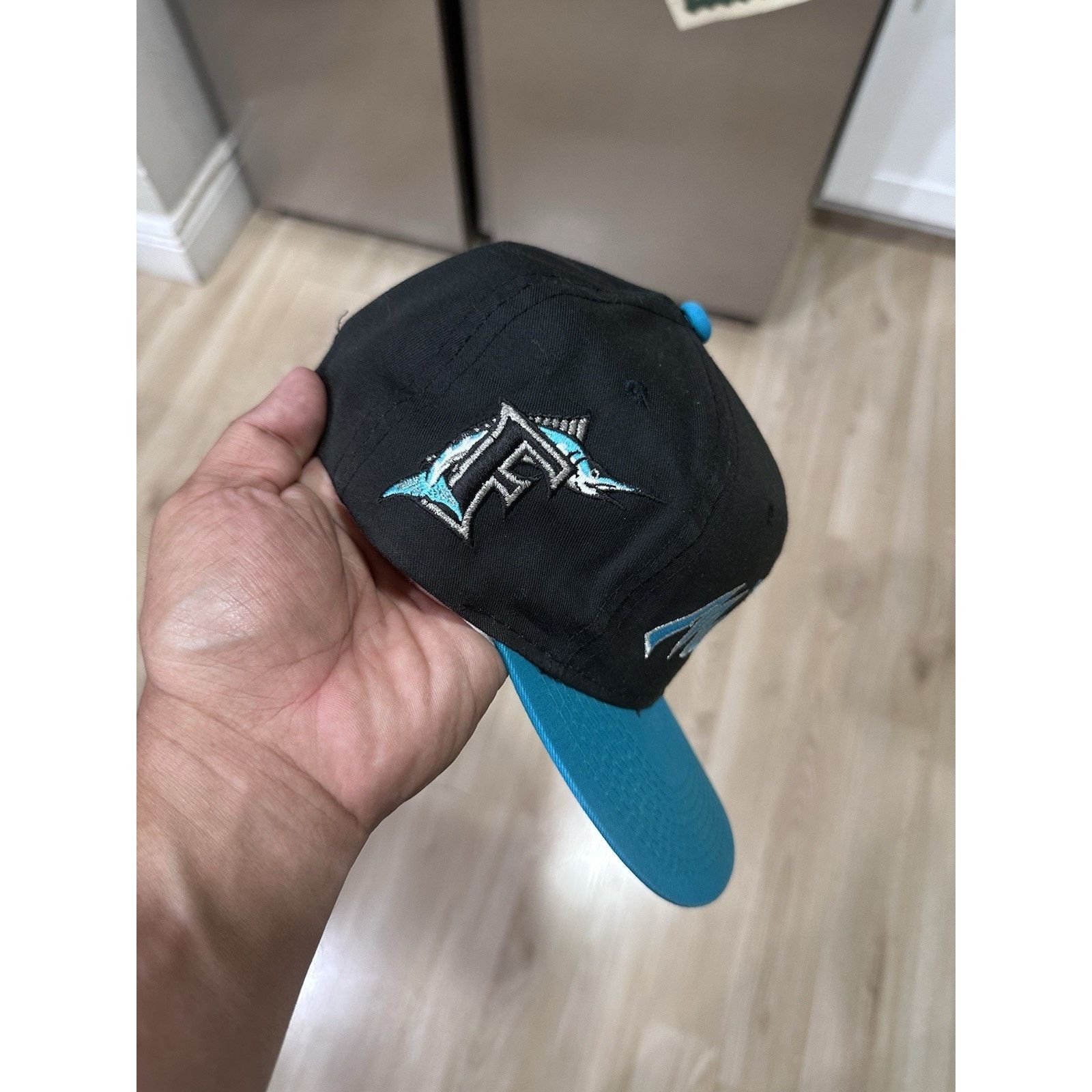 Sports Specialties Sports Specialties Florida Marlins Vintage Snapback MLB Hat Size ONE SIZE - 2 Thumbnail