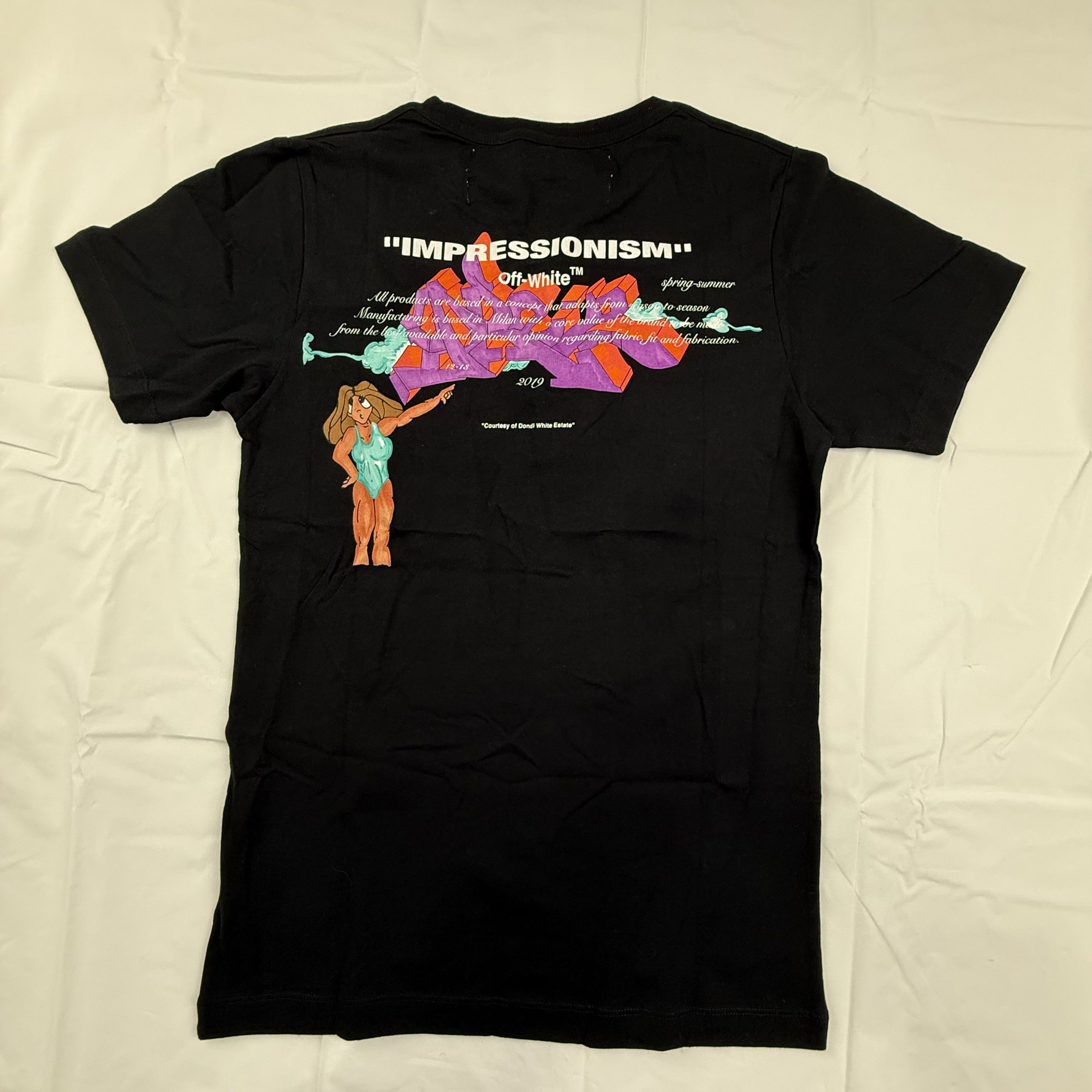 Impressionism Off White Summer Tee Off-White “Impressionism” T